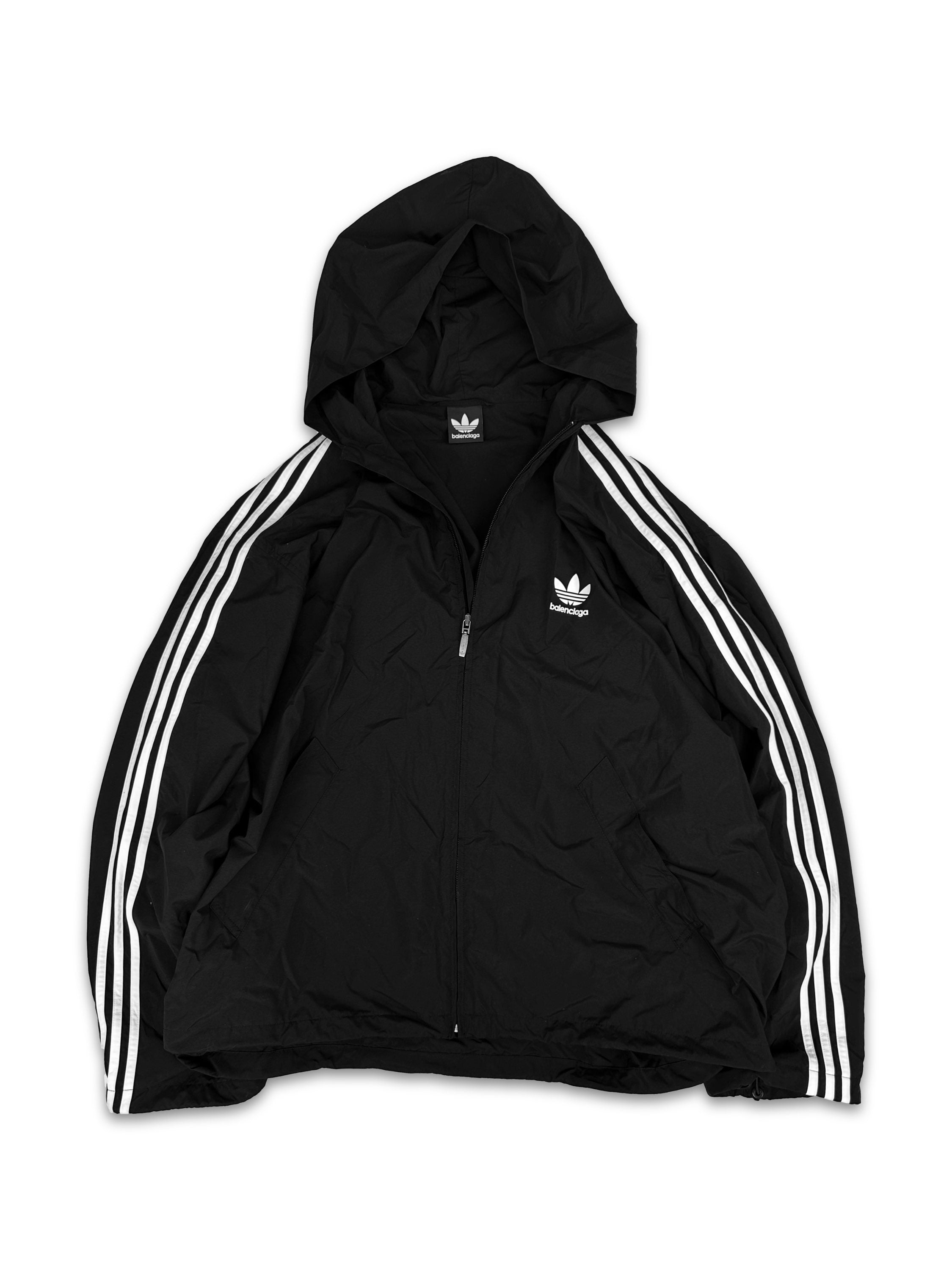 SS23 Balenciaga x Adidas ‘Three Stripe’ Hooded Track Jacket