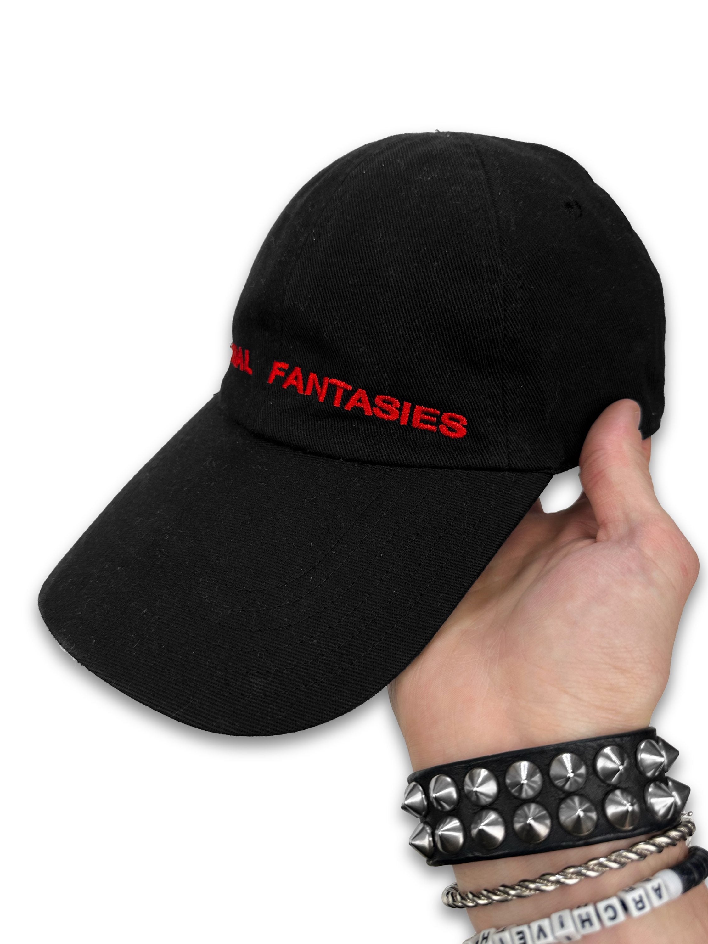 AW16 Vêtements ‘Sexual Fantasy’ Black Embroidered Hat