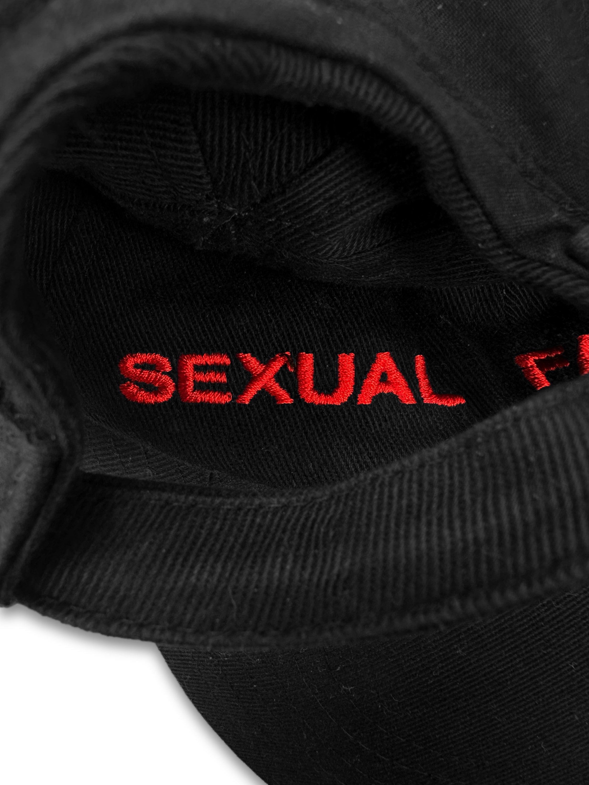 AW16 Vêtements ‘Sexual Fantasy’ Black Embroidered Hat