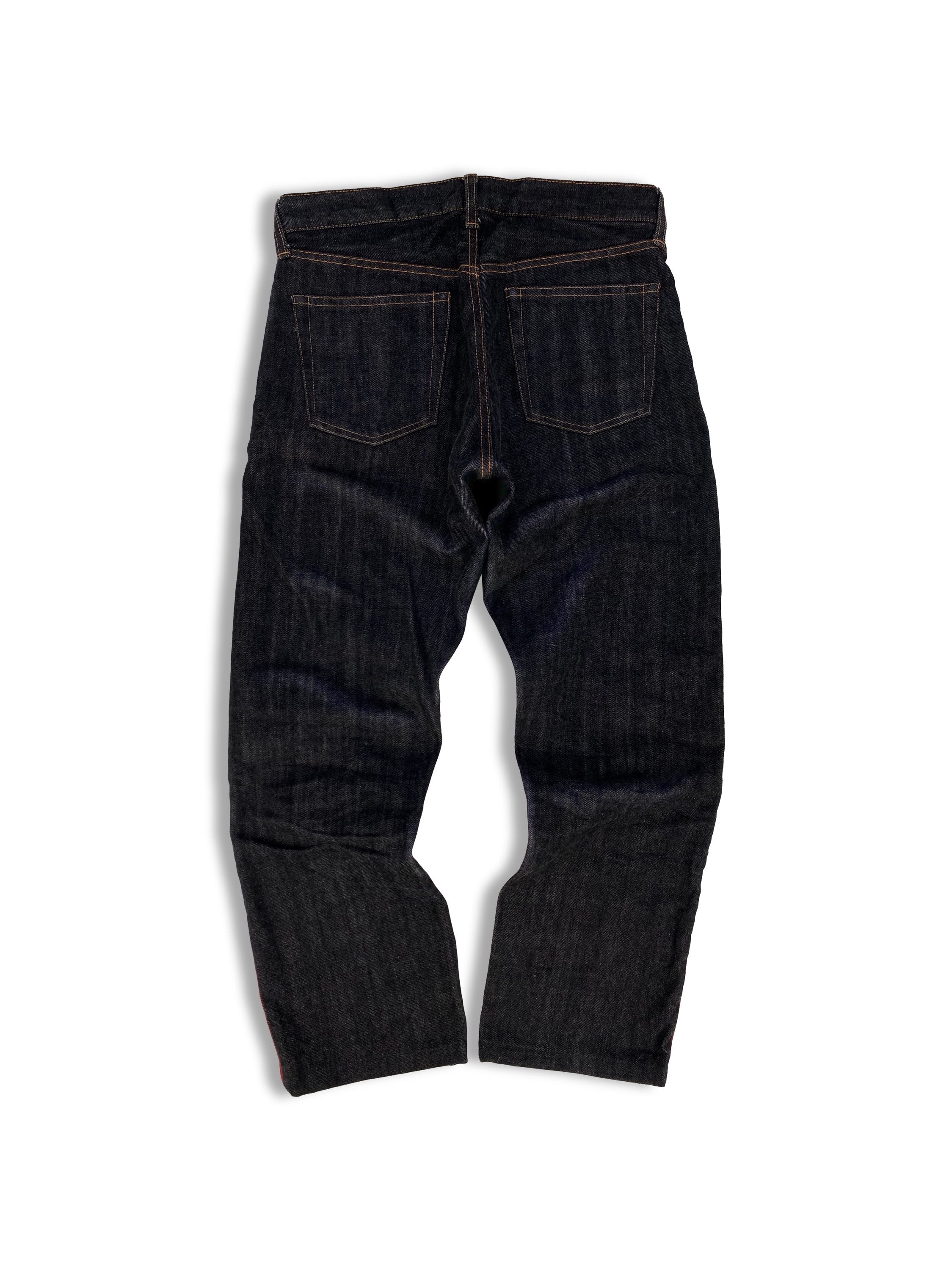 SS02 Comme des Garçons Homme ‘Cuba’ Hand Painted Denim