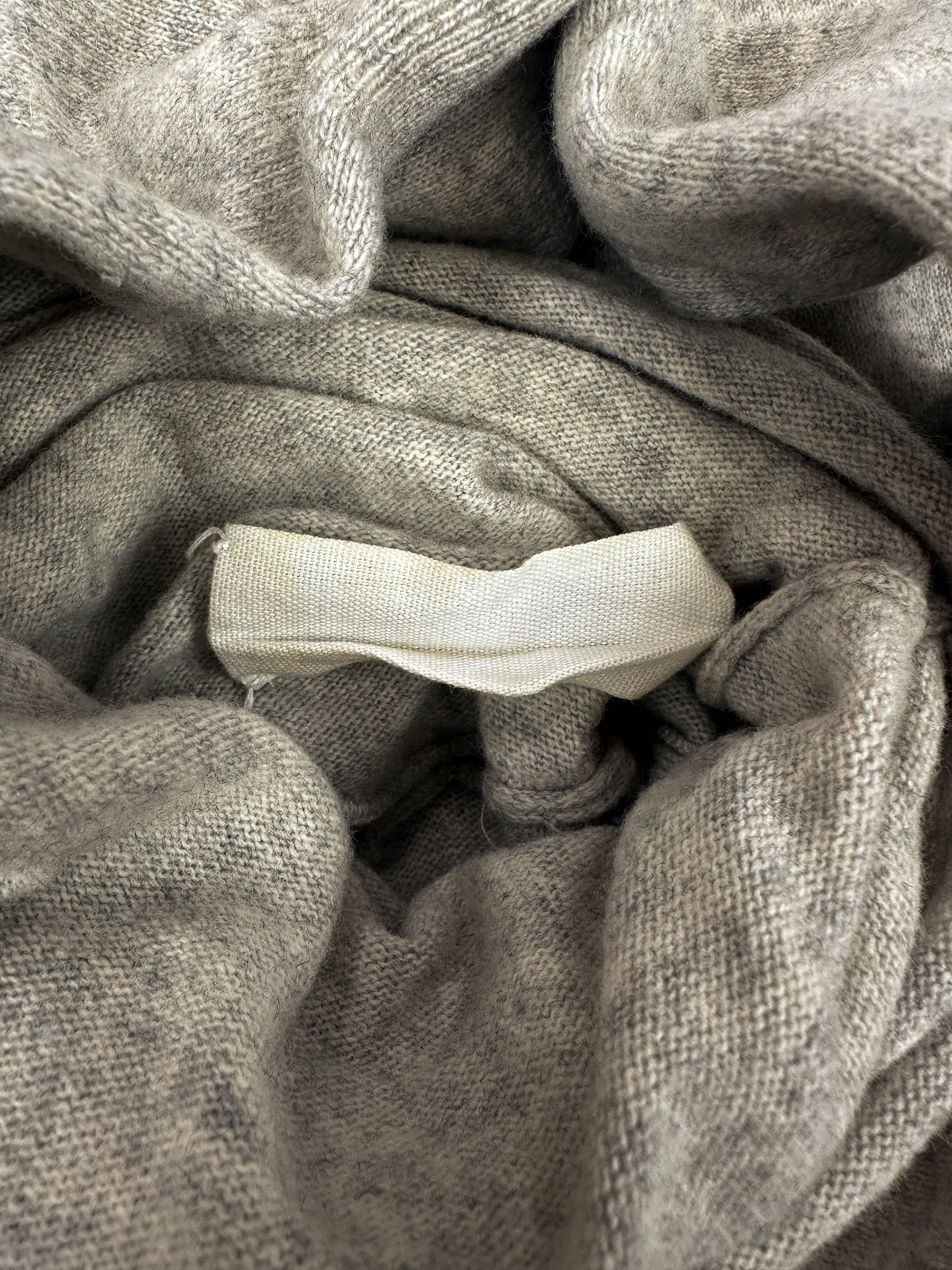 AW04 Maison Margiela ‘Long Neck’ Knitted Turtleneck Sweater