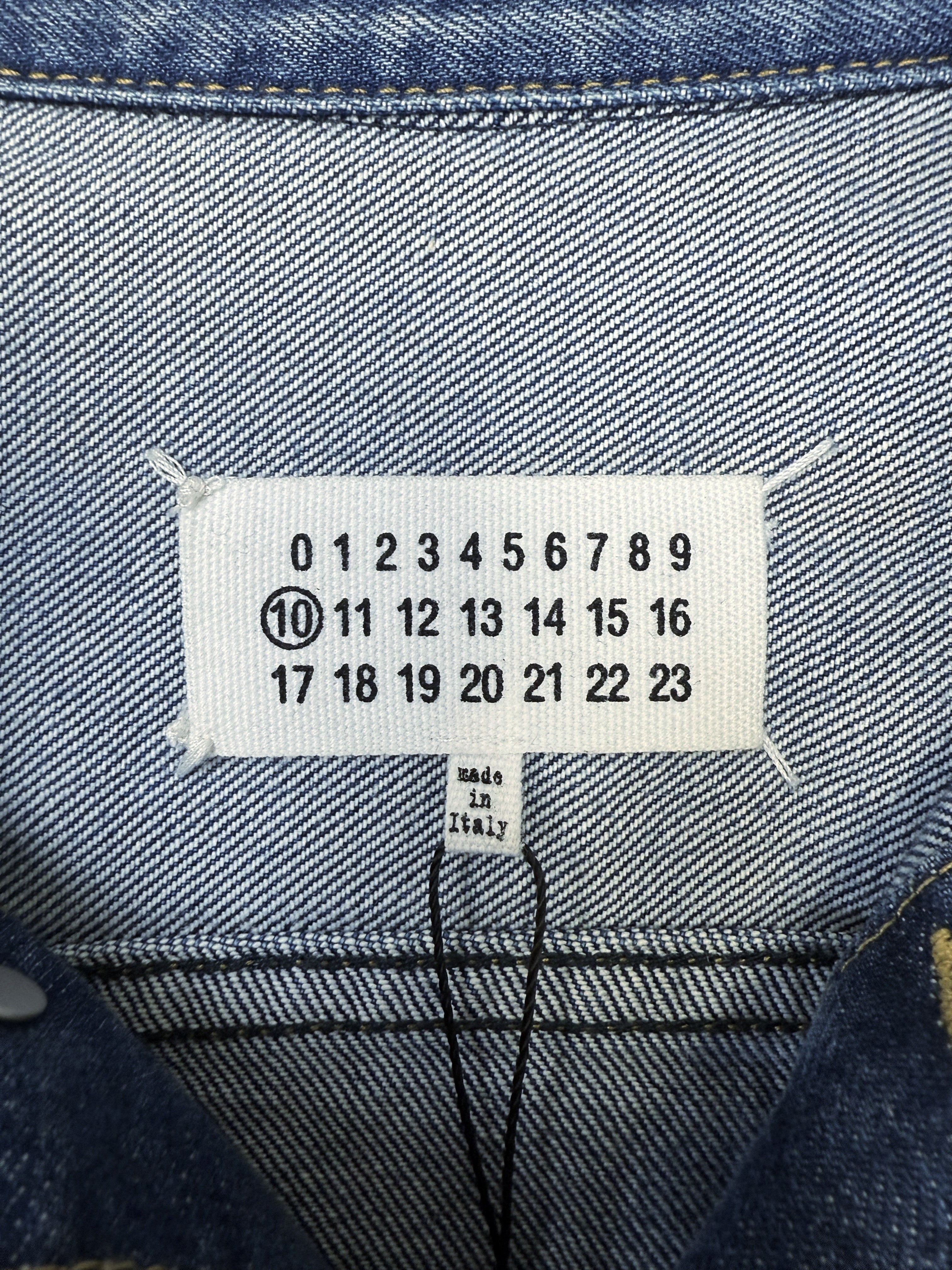SS21 Maison Margiela Distressed ‘Type 1’ Denim Trucker Jacket