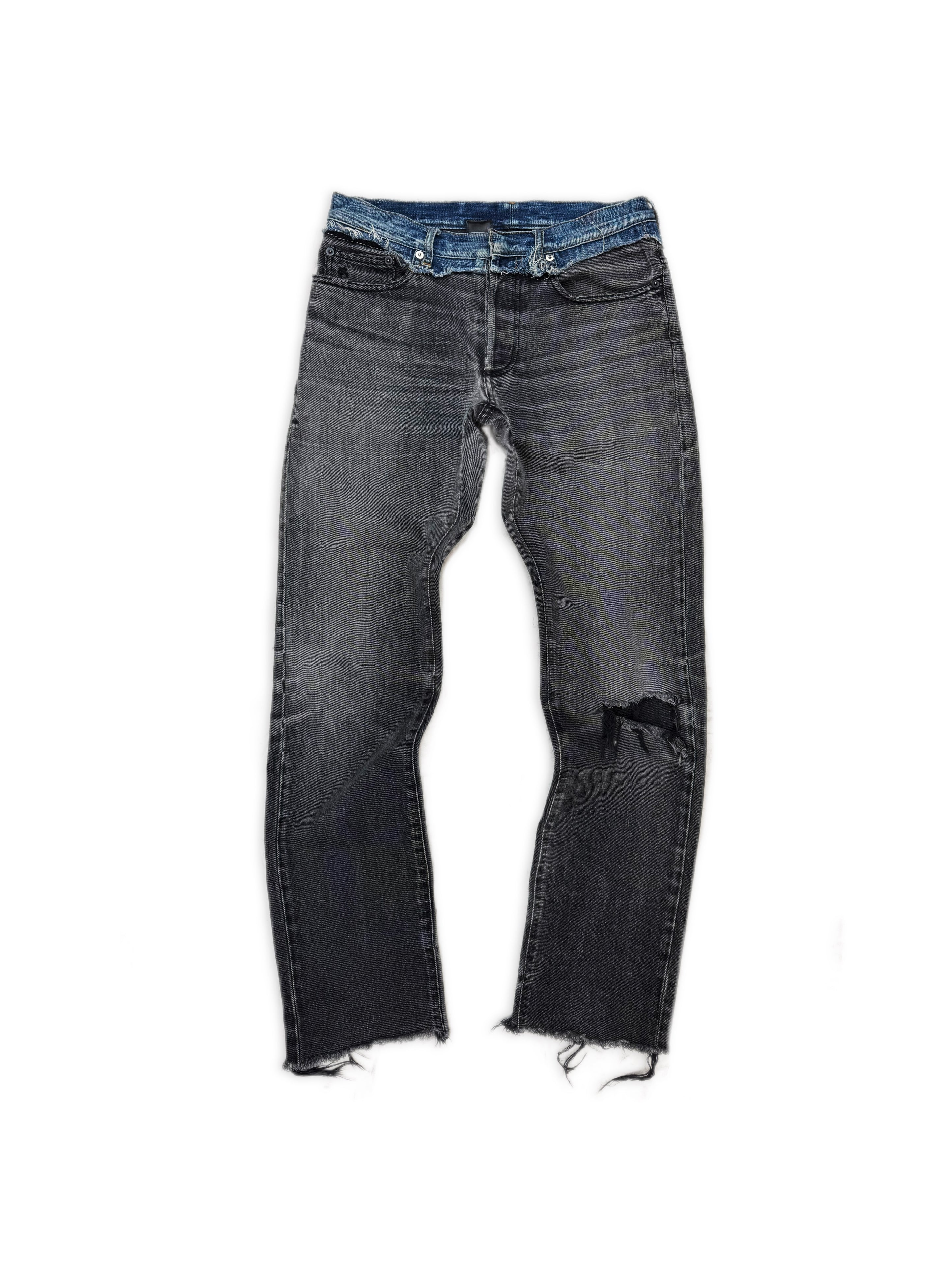 AW06 Dior Homme ‘These Grey Days’ Cummerbund Hedi Slimane Jeans