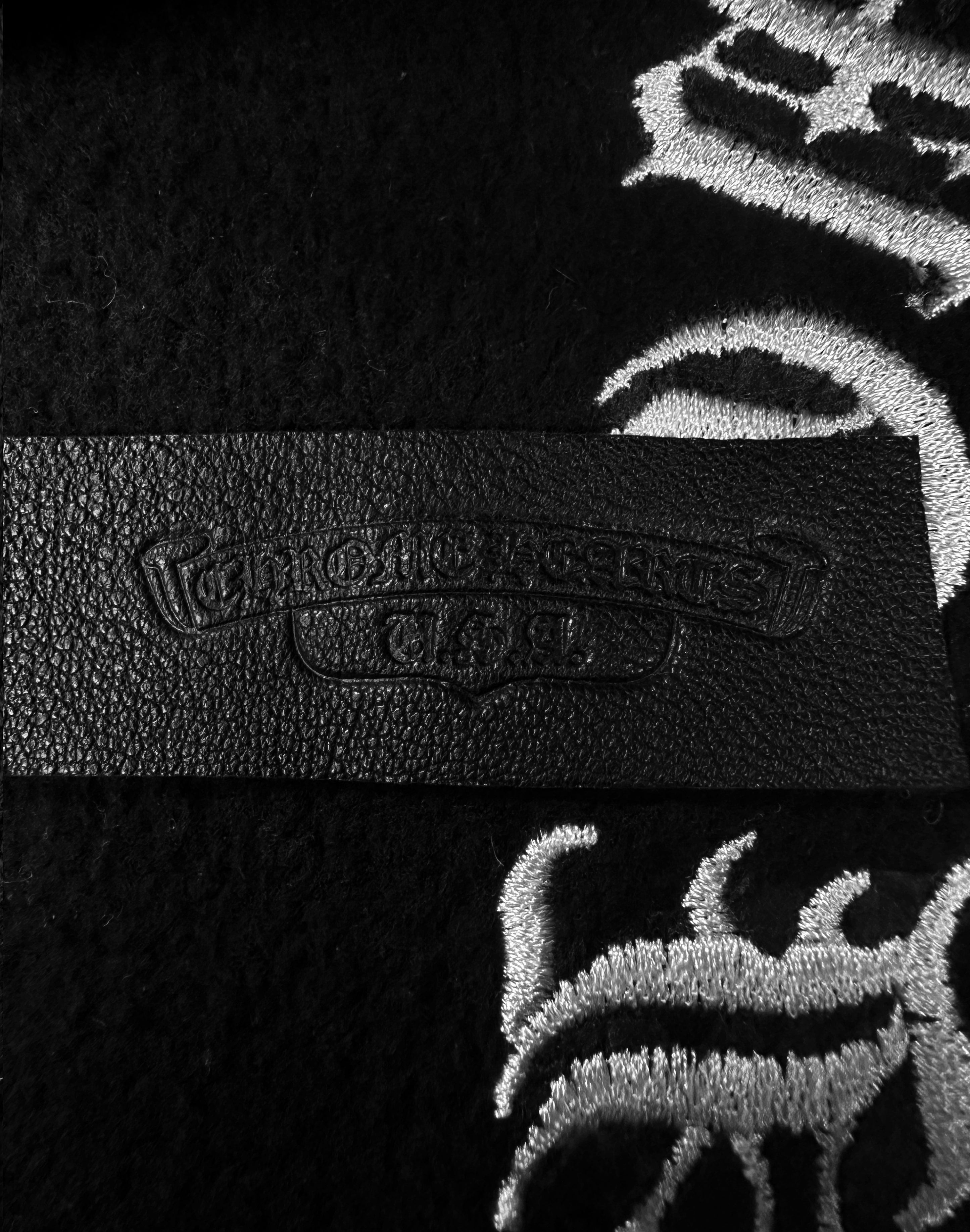 Chrome Hearts ‘Sailin On’ Triple Cross Cemetery Dagger Zip-up Hoodie