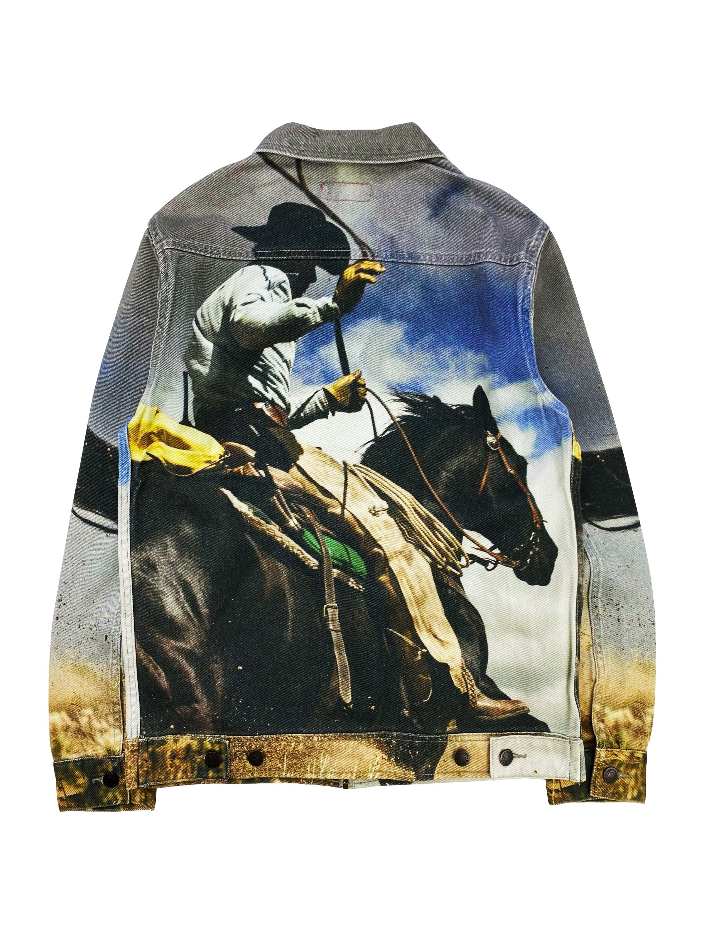 SS17 Supreme x Jim Krantz ‘Cowboys’ Denim Graphic Work Jacket
