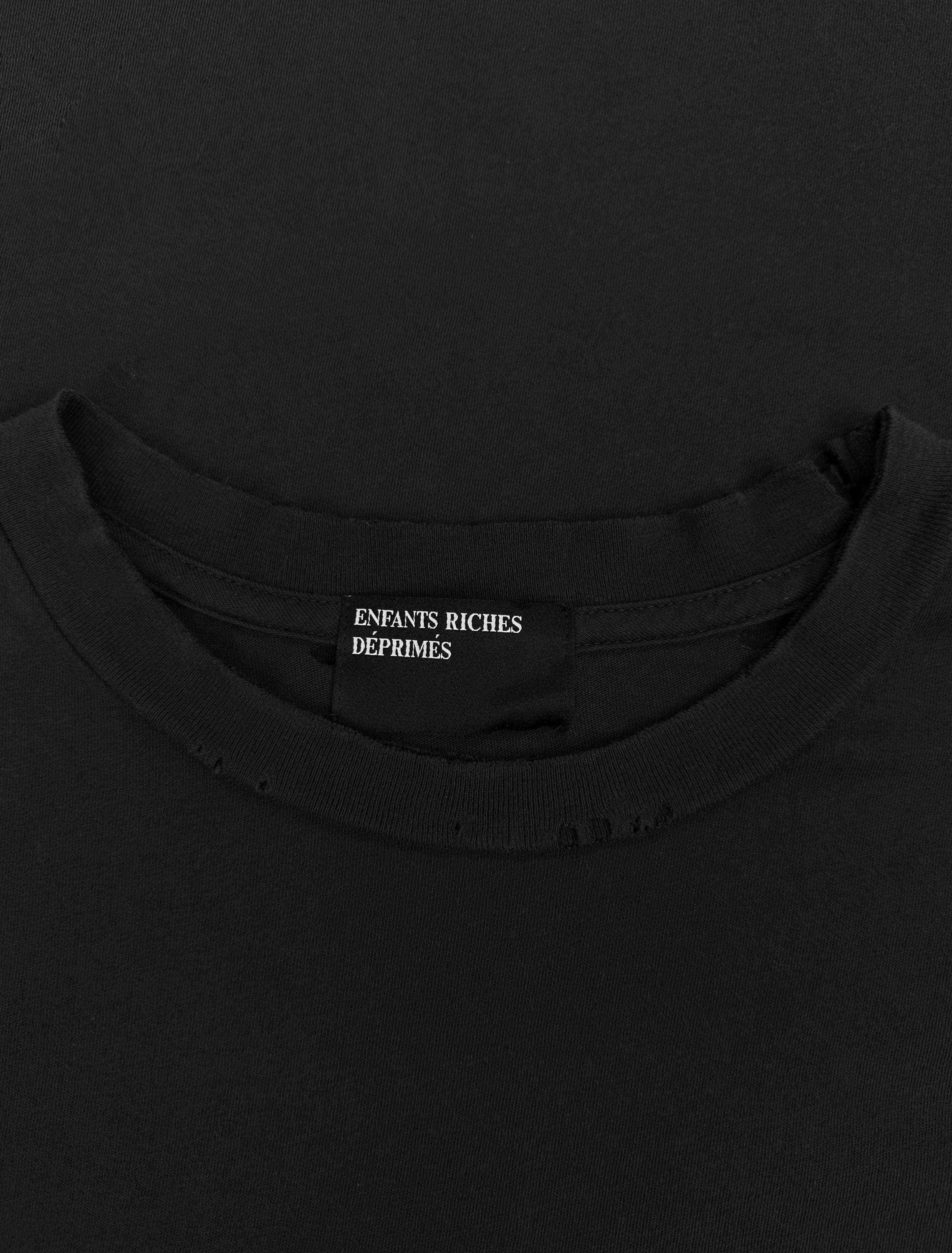 Enfants Riches Deprimes Distressed ‘Logo’ Washed T-Shirt