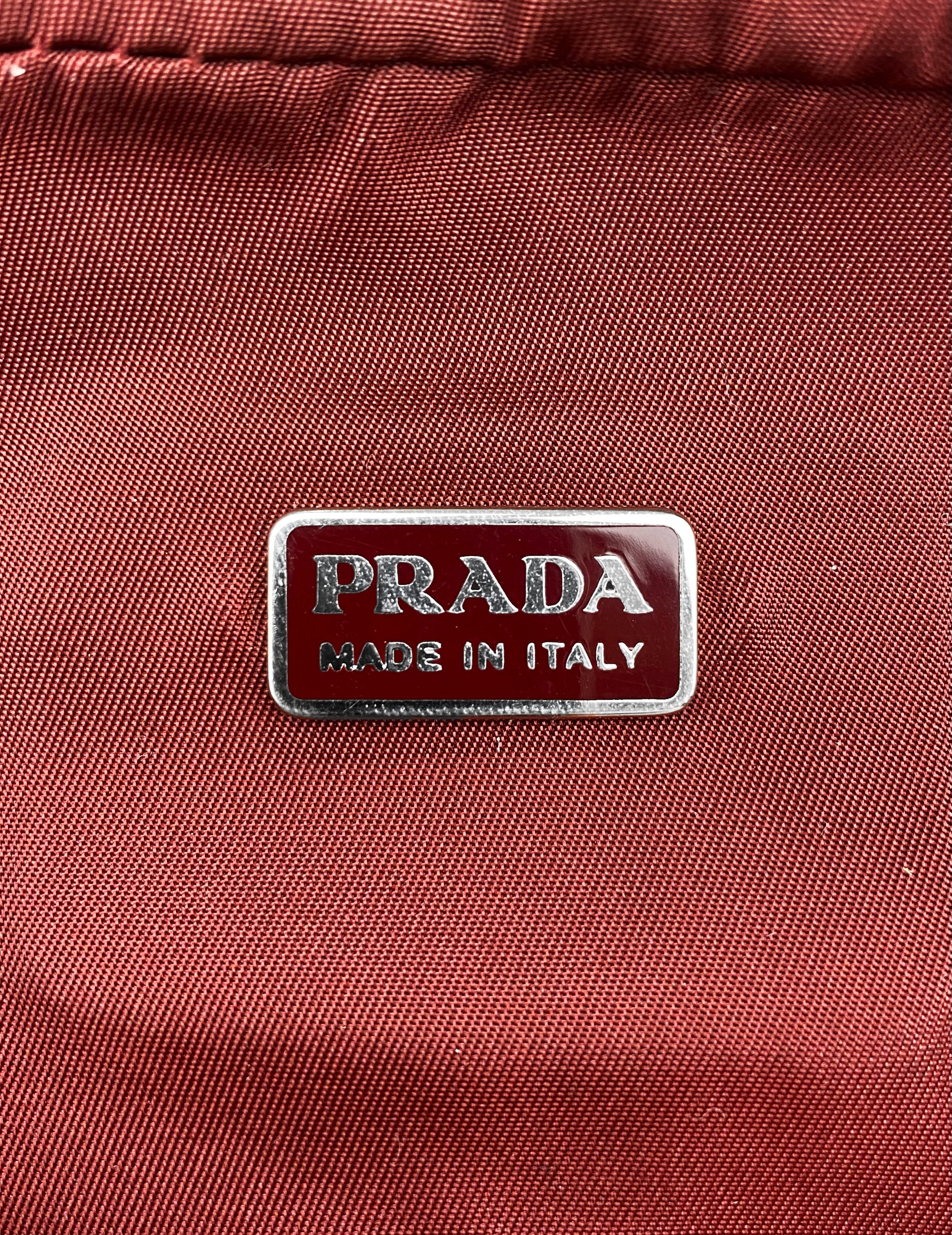 SS99 Prada Sport Zippered Clutch Pouch