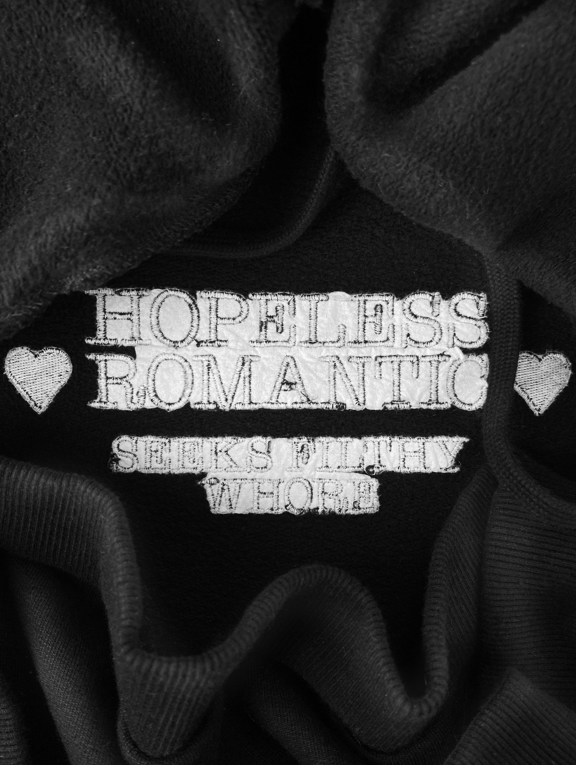 AW19 Vetements ‘Fuck’ Inside Out Patched Oversized Hoodie