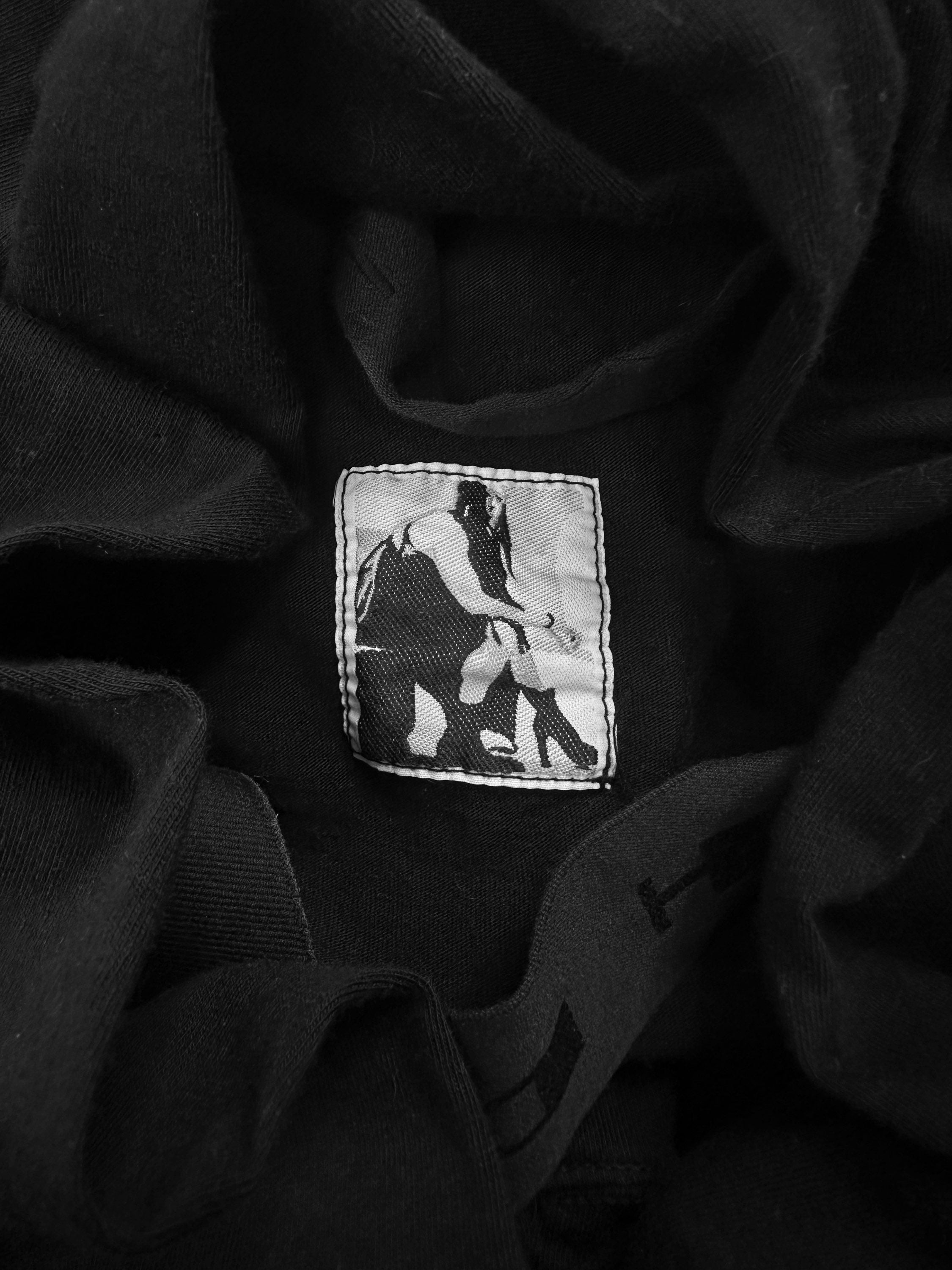 Rick Owens DRKSHDW Black Light Weight Long Sleeve Shirt