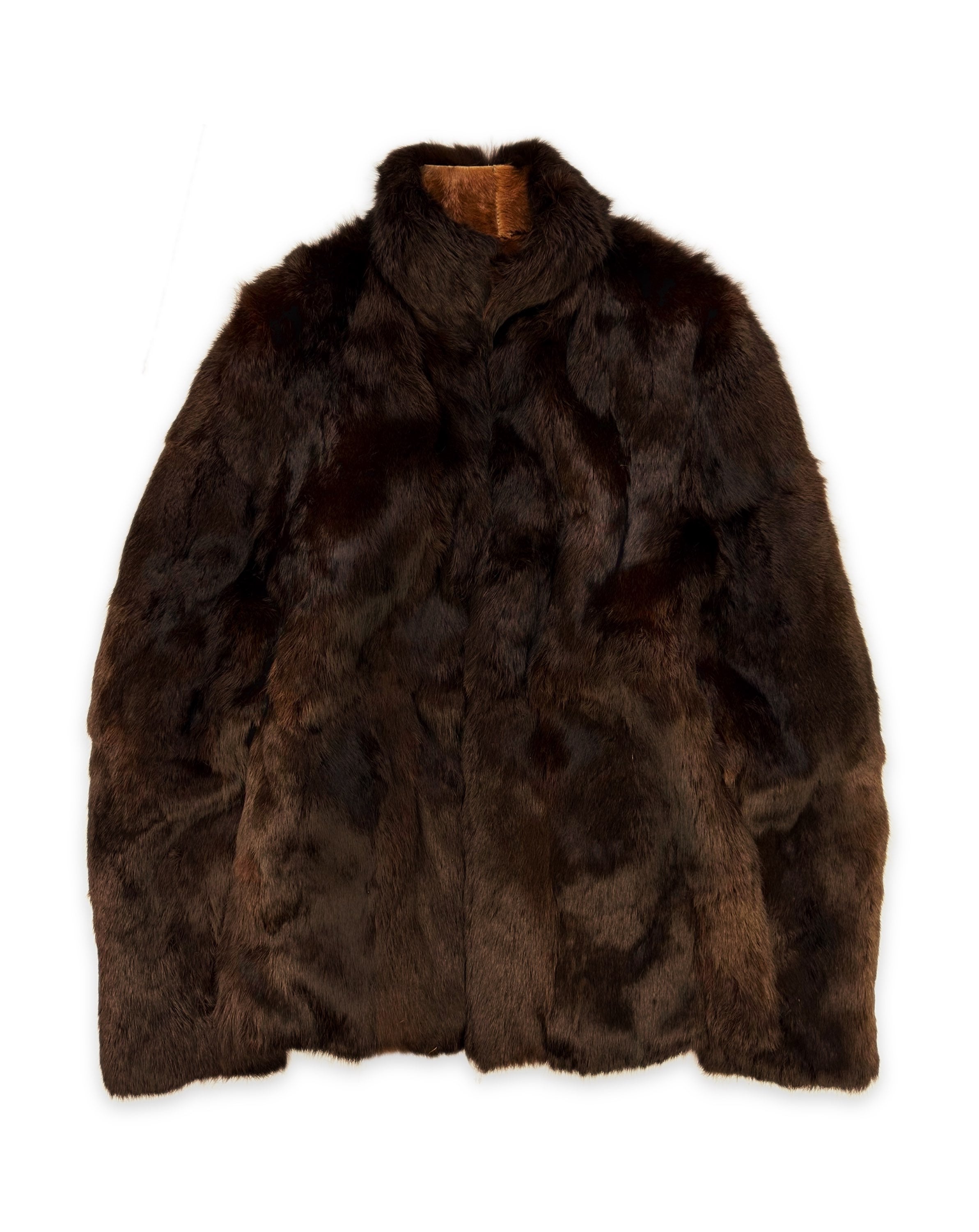 AW99 Gucci by Tom Ford ‘Pellica Fur’ Brown Lined Jacket