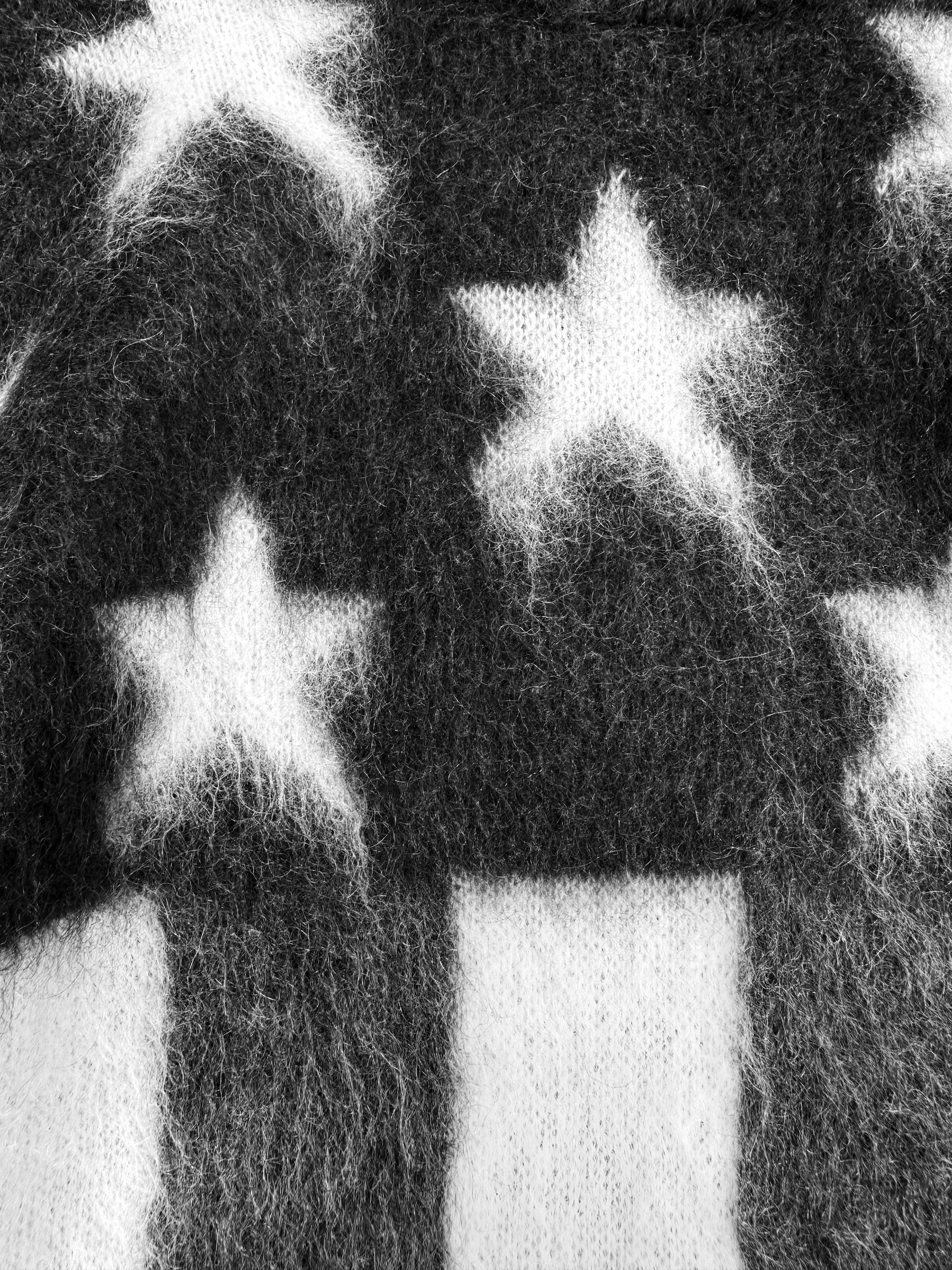 AW19 Louis Vuitton by Virgil Abloh Mohair ‘Flag’ Knitted Sweater