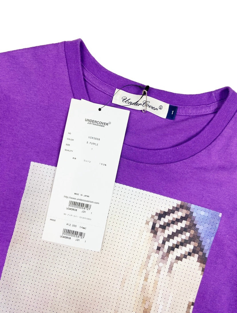 Undercover “The Larms” Mosaic Violet Purple Graphic T-Shirt