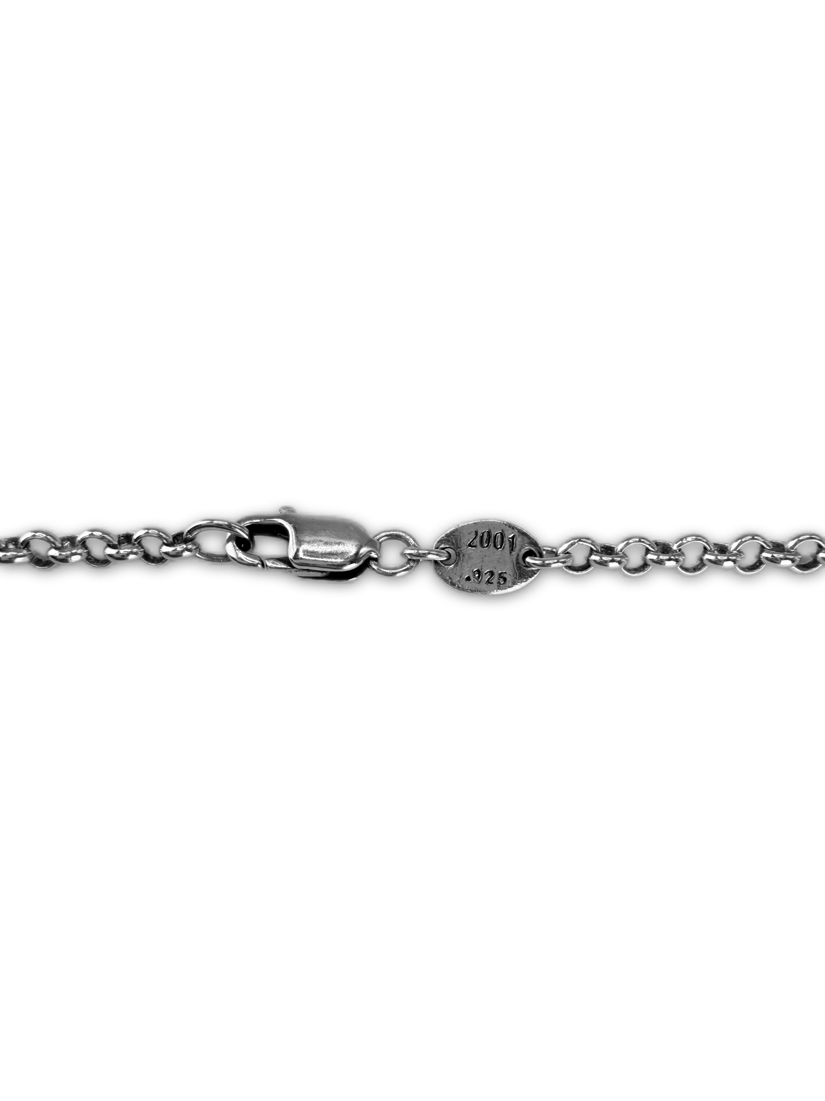 Chrome Hearts 19.5 in ‘Roll’ .925 Silver Chain Necklace