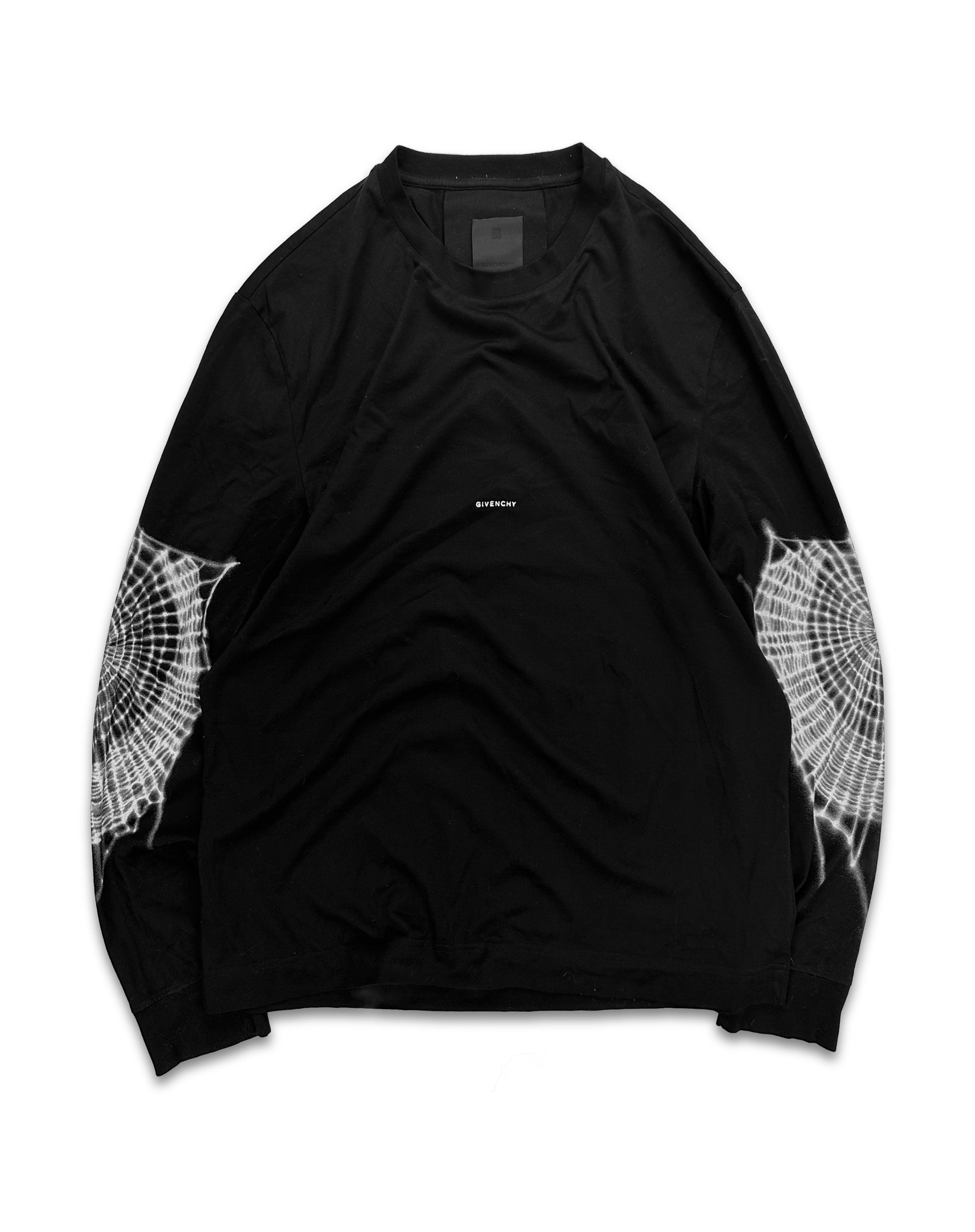 SS21 Givenchy x Chito ‘Spiderweb’ Graphic Embroidered Long Sleeve