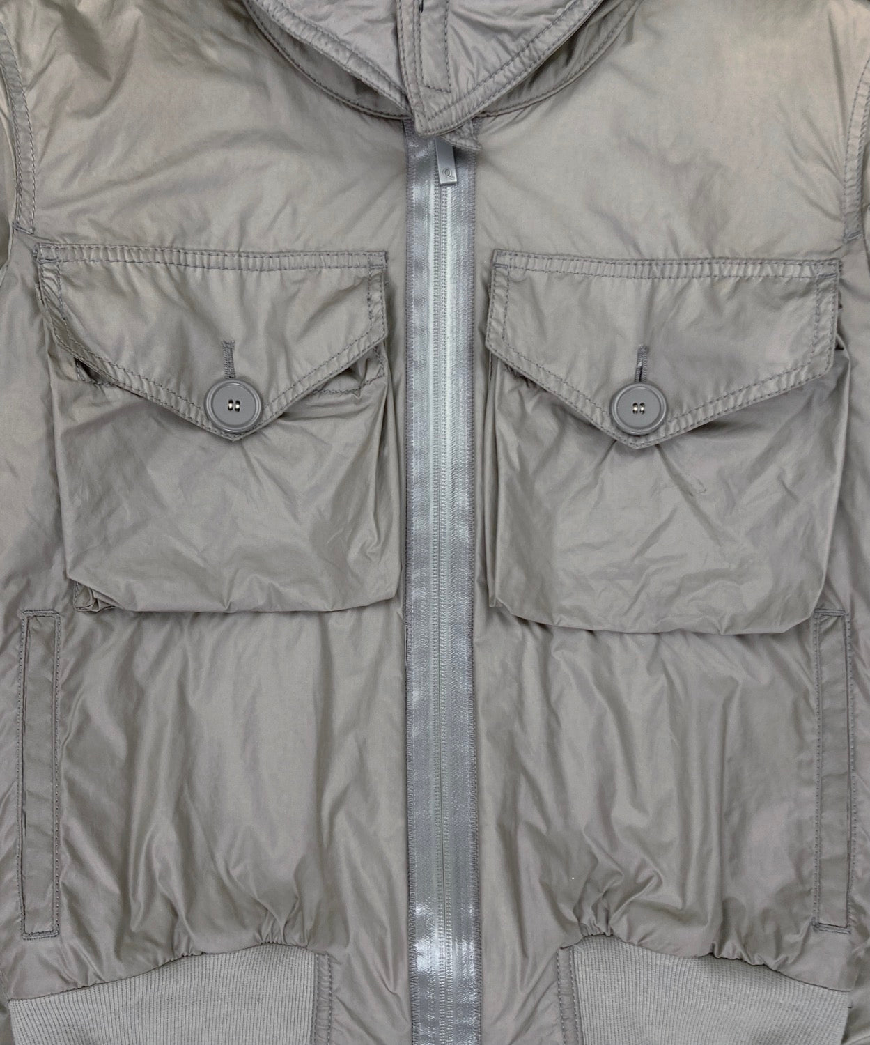 FW07 Alexander McQueen Hooded Mask Down-Fill Cargo Jacket