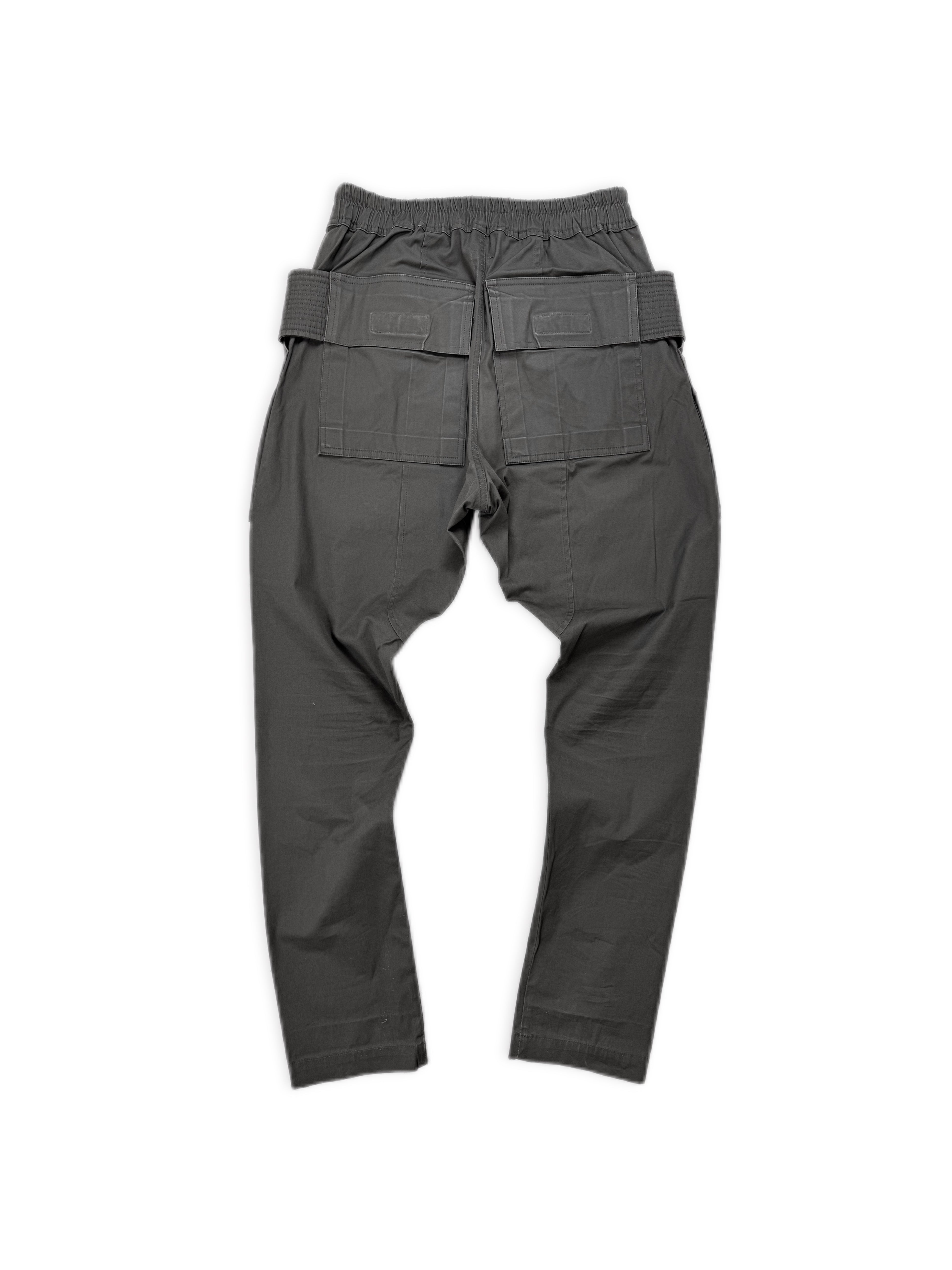 AW18 Rick Owens Dark Dust Creatch Cargo Pocket Pants