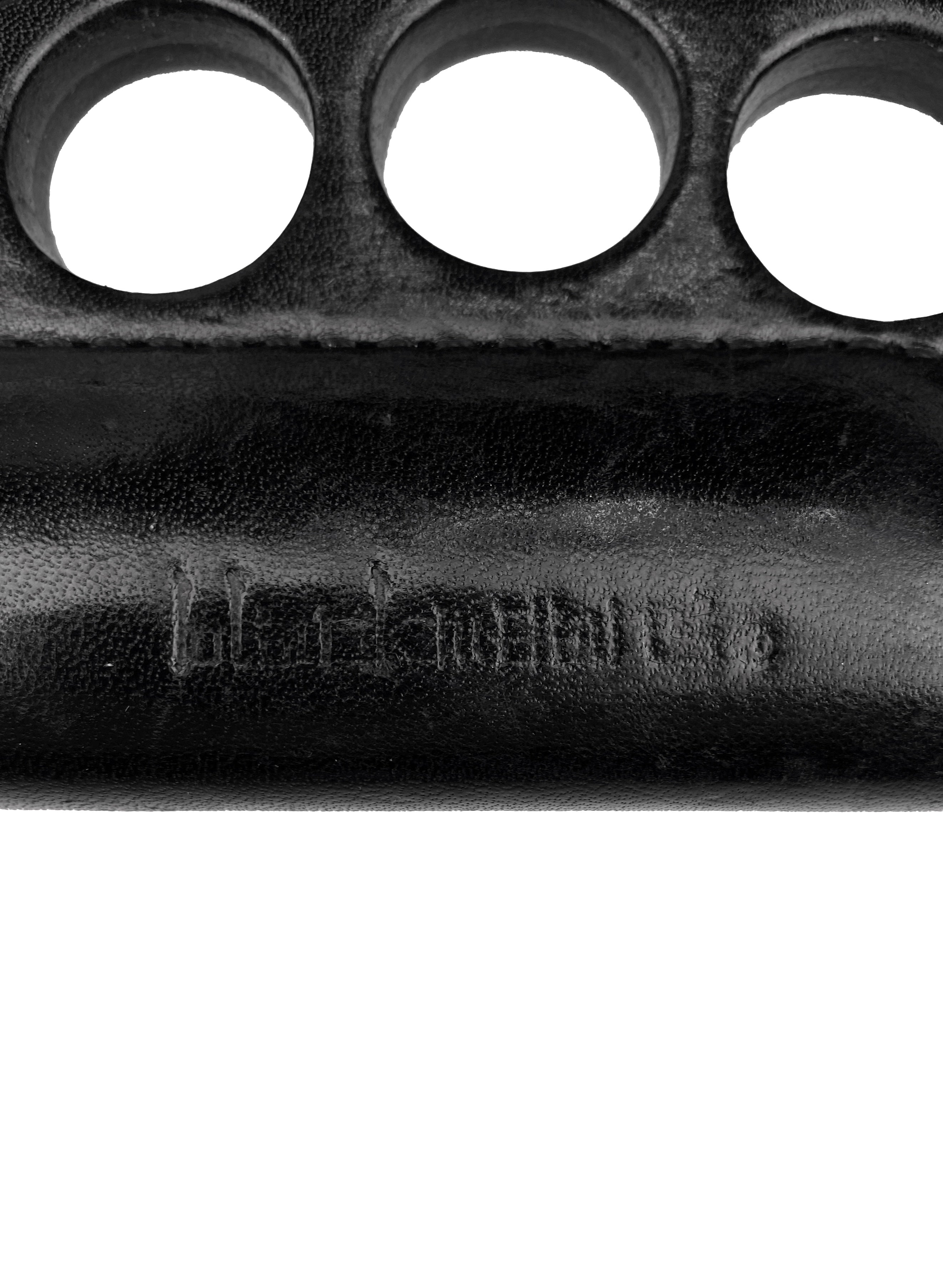 Blackmeans Leather Embossed Lighter Duster Holder
