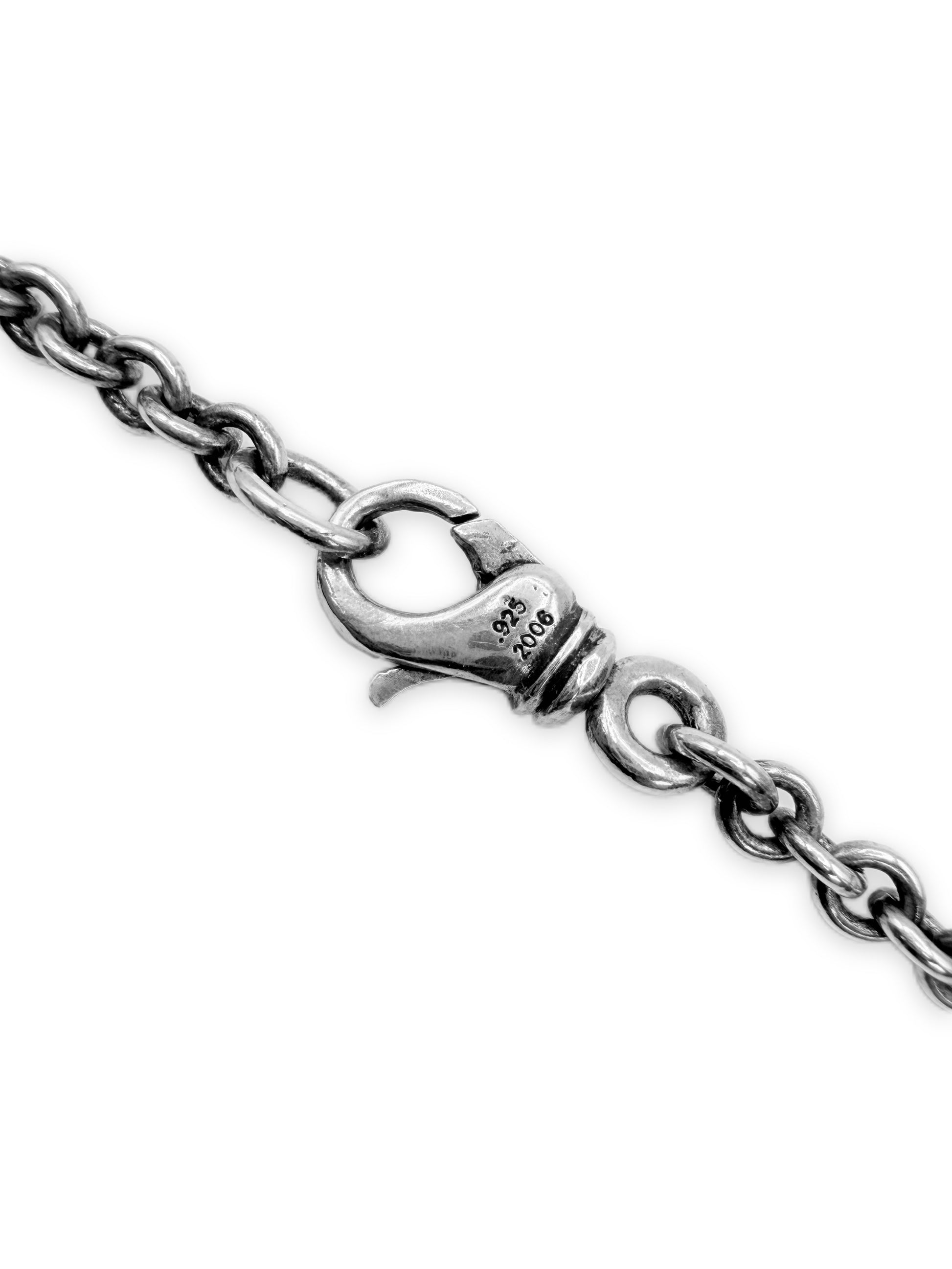 Chrome Hearts 30 in NE .925 Silver Chain Necklace