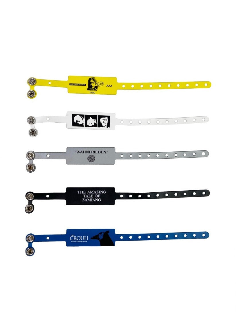 SS06 Undercover “T” The ‘SSSSS’ Concert Pass Bracelet
