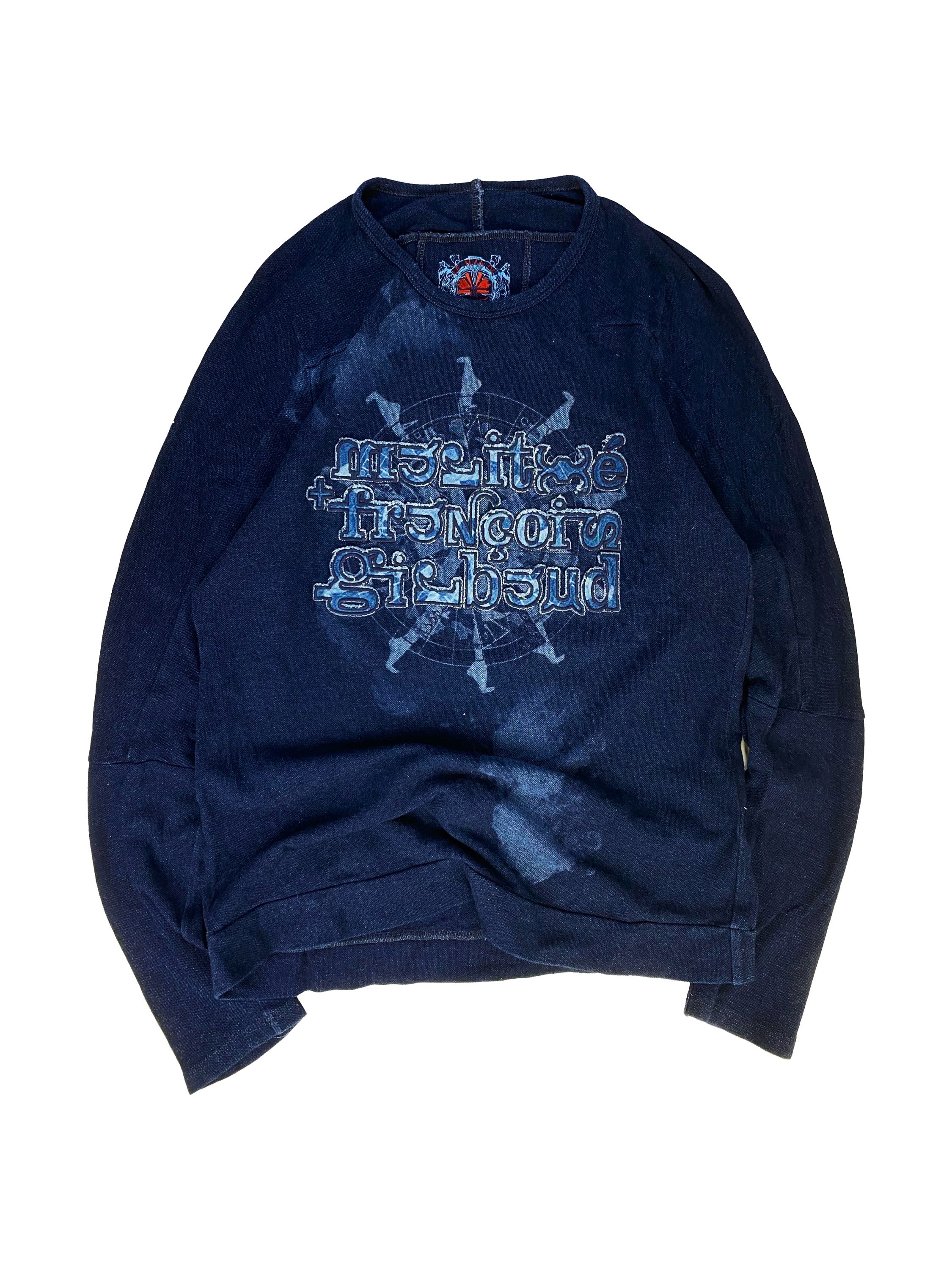 00s Marithe Francois Girbaud Navy Chronograph Thermal Longsleeve