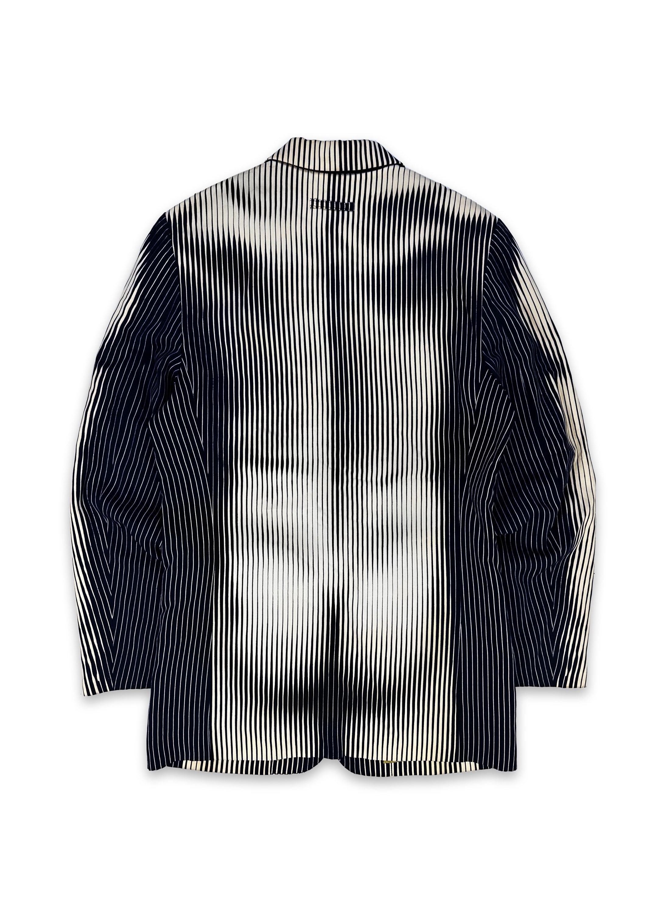 SS96 Jean Paul Gaultier ‘Muscle’ Trompe L’Oeil Suit Jacket