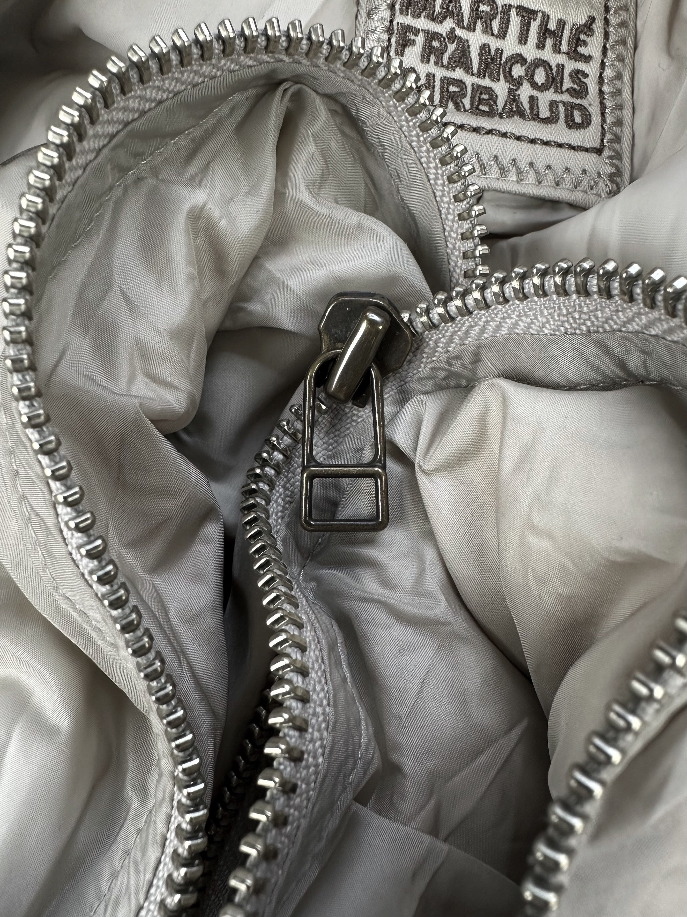 00s Marithe Francois Girbaud ‘Triple Zip’ Exploding Puffer Jacket