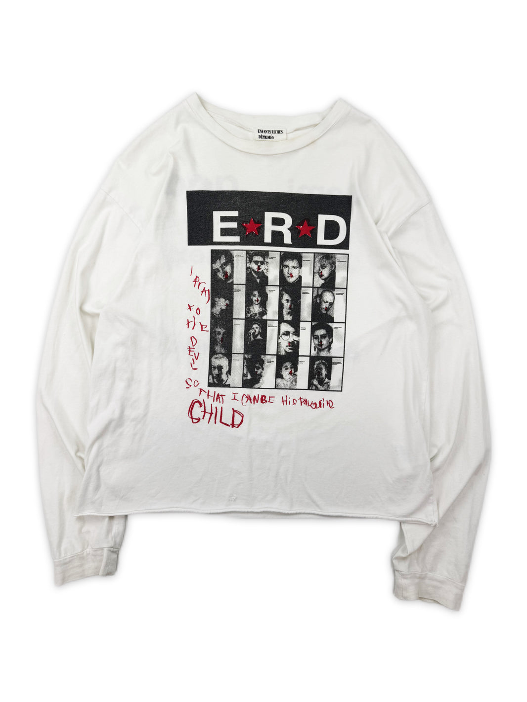 Enfants Riches Deprimes Nosebleed Demi God White Long Sleeve