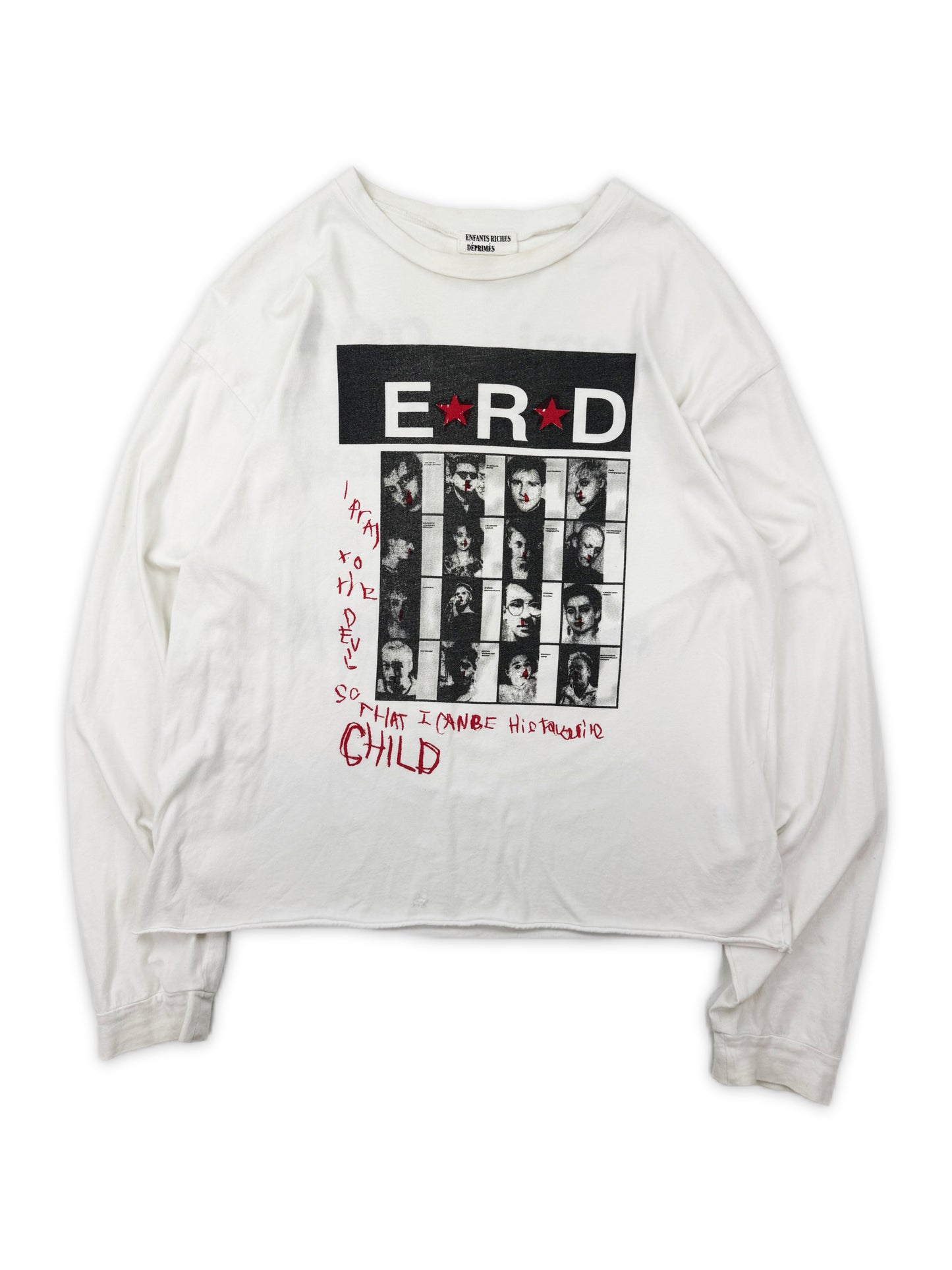Enfants Riches Deprimes Nosebleed Demi God White Long Sleeve