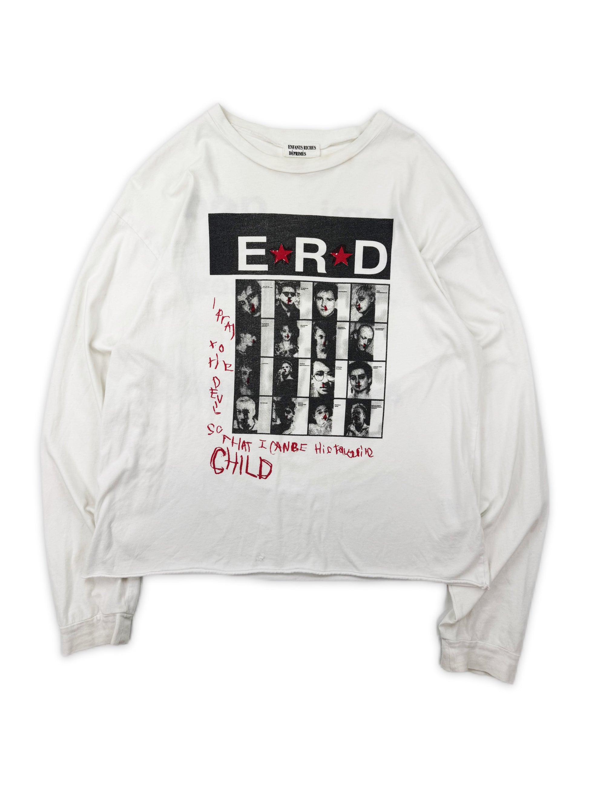 Enfants Riches Deprimes Nosebleed Demi God White Long Sleeve