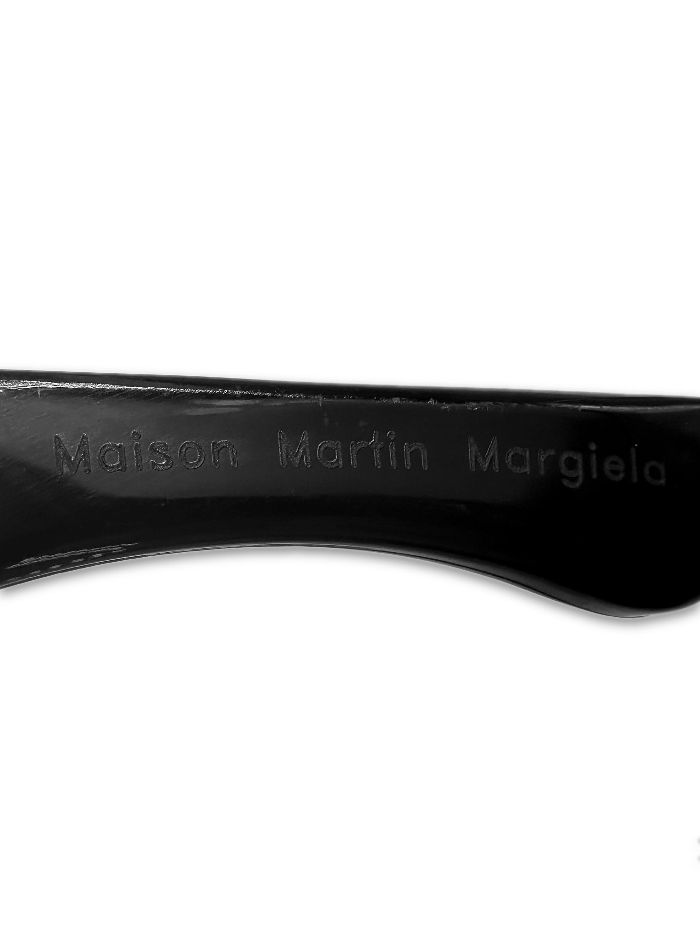 SS08 Maison Margiela ‘L’Incognito’ Shield Visor Dark Tint Sunglasses