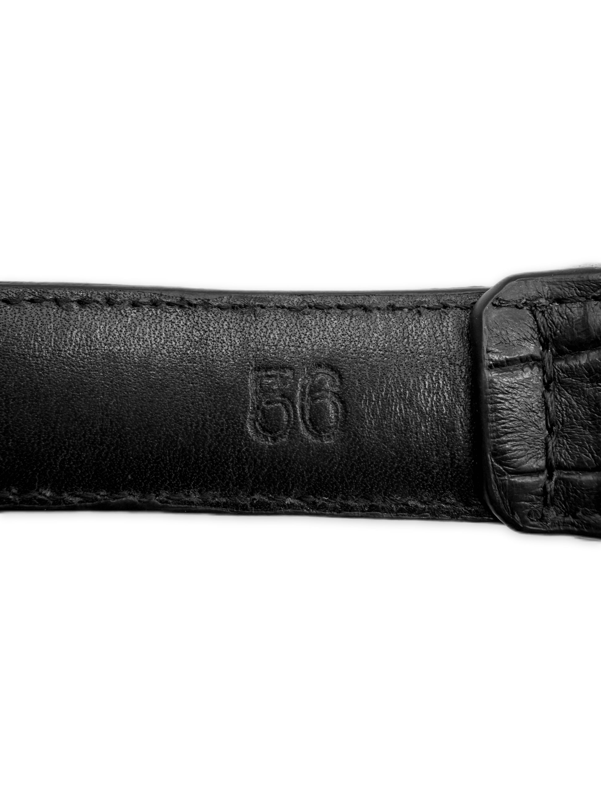 Chrome Hearts Alligator Leather 3 Piece Celtic 1 in Belt