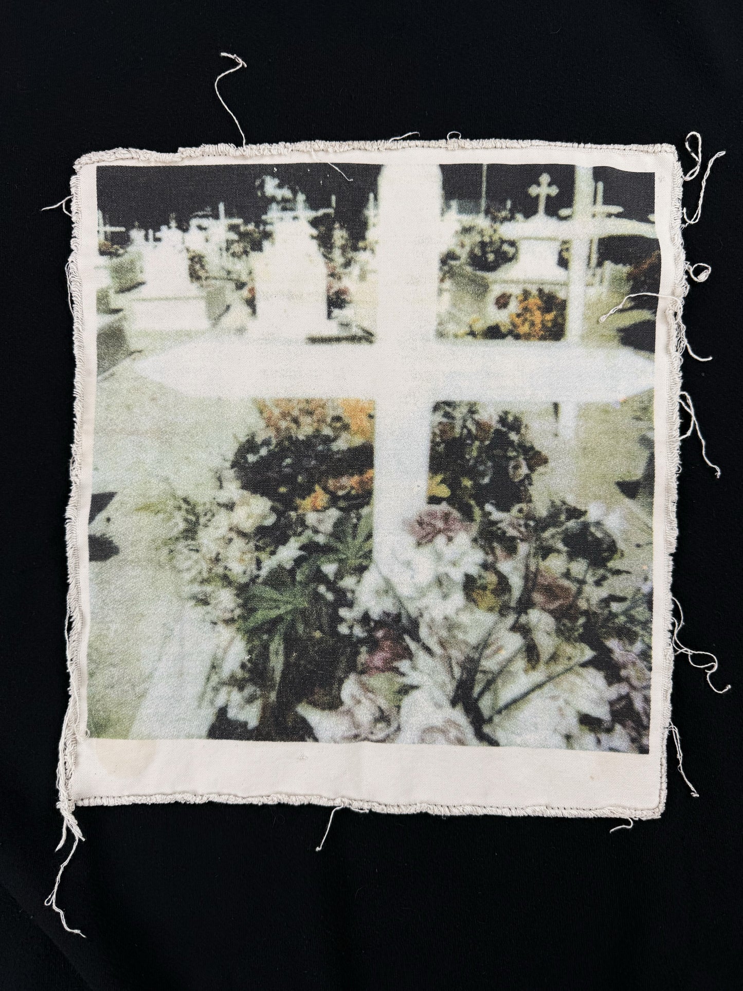 SS16 Enfants Riches Déprimés x Cy Twombly Cemetery Canvas Sweater