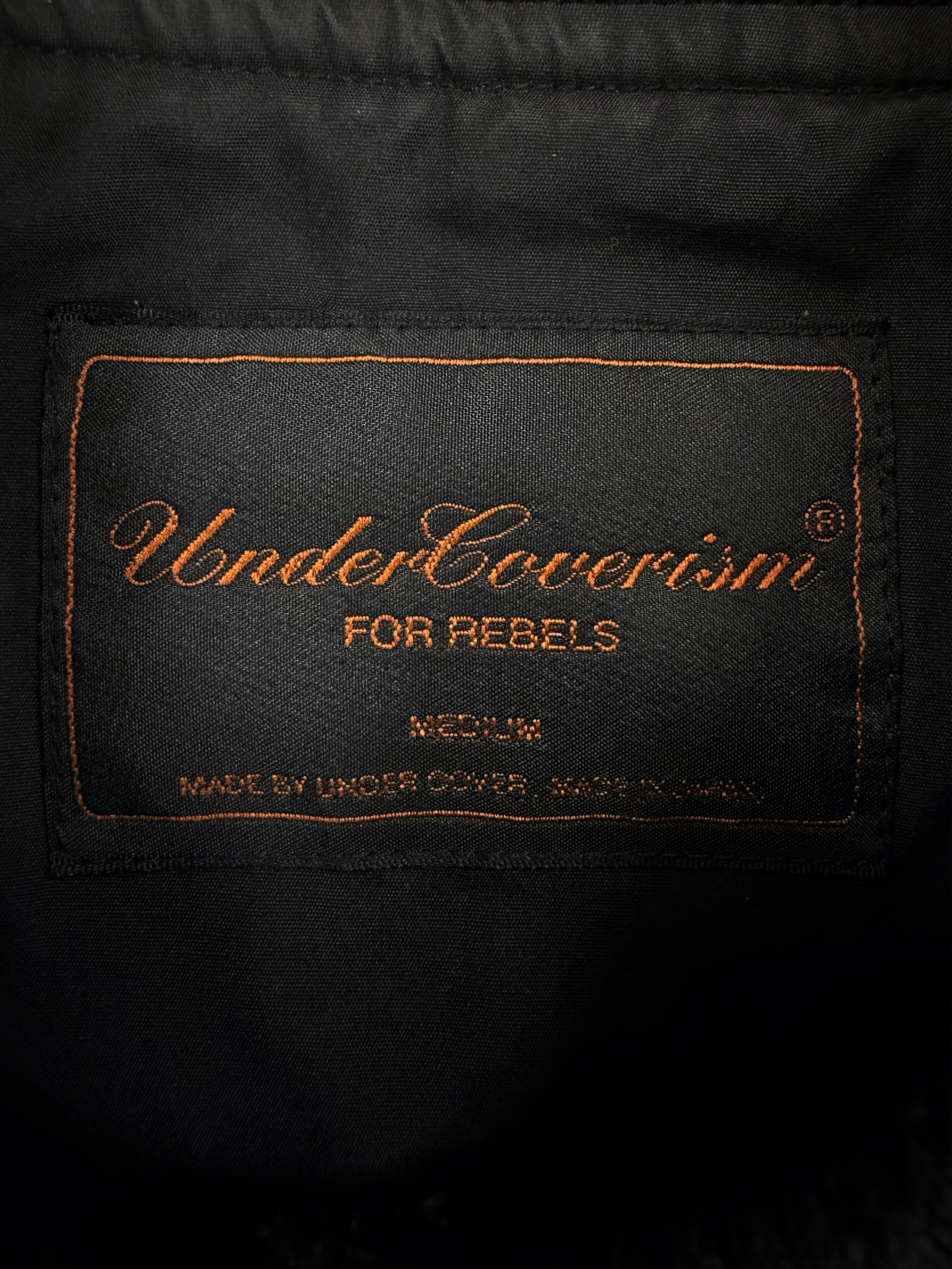 AW02 Undercover ‘Rebelgods’ Velour Witches Cell Bomber Jacket