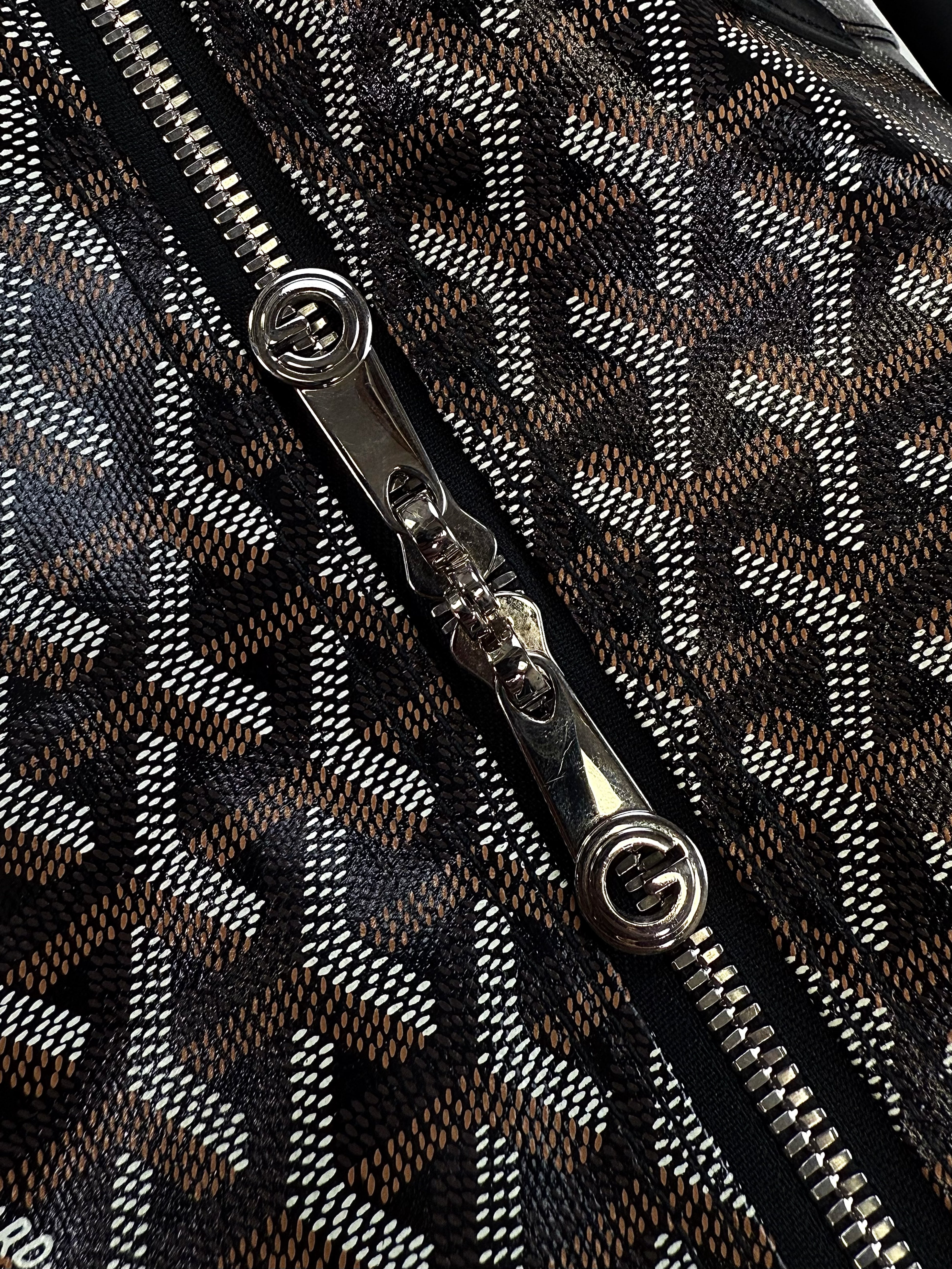 Goyard Croisiere 50 Goyardine Leather Duffle Bag