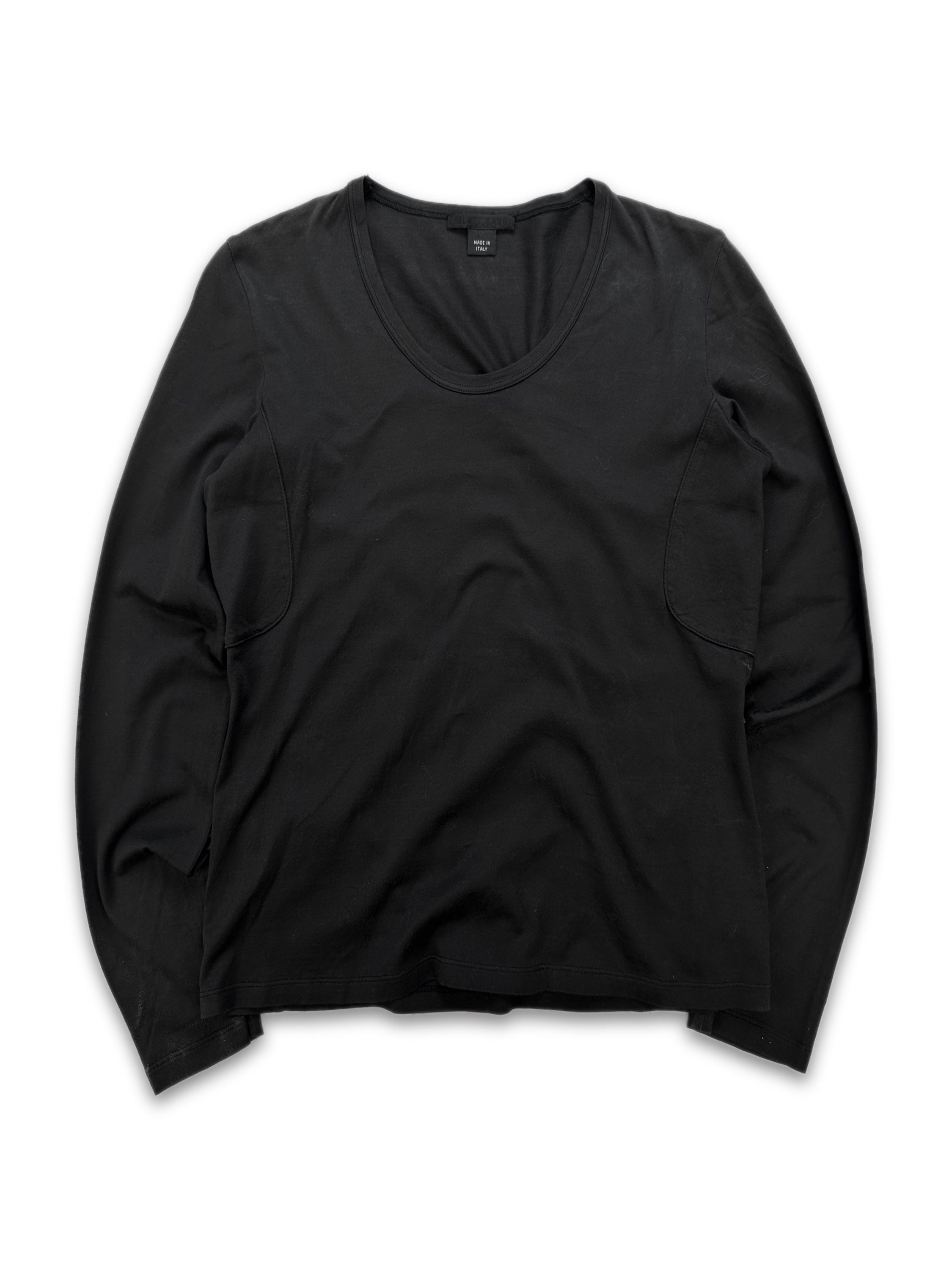 00s Helmut Lang ‘Armoured’ Slate Grey Padded Long Sleeve Shirt