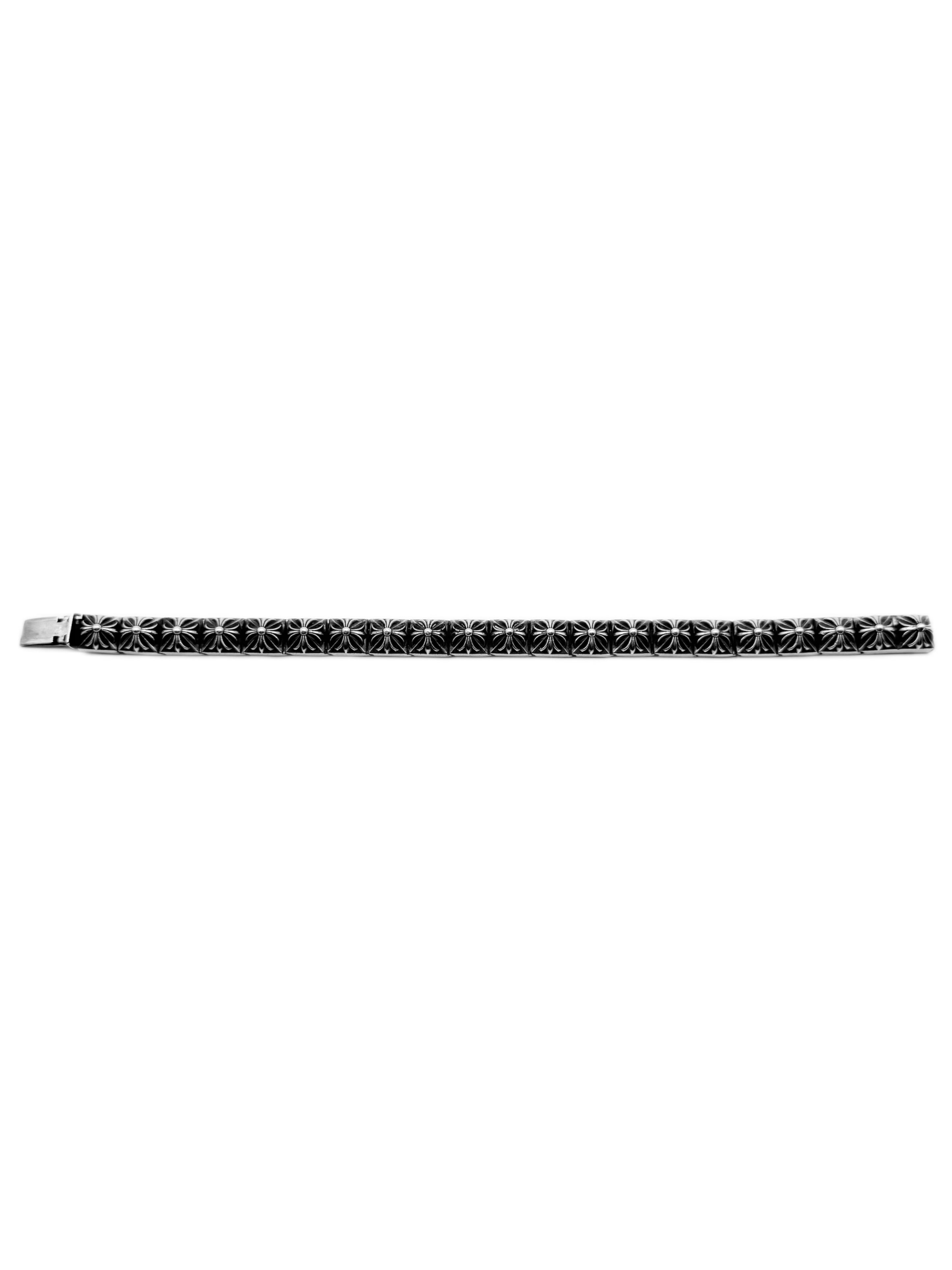 Chrome Hearts Pyramid Studded Plus .925 Silver Bracelet