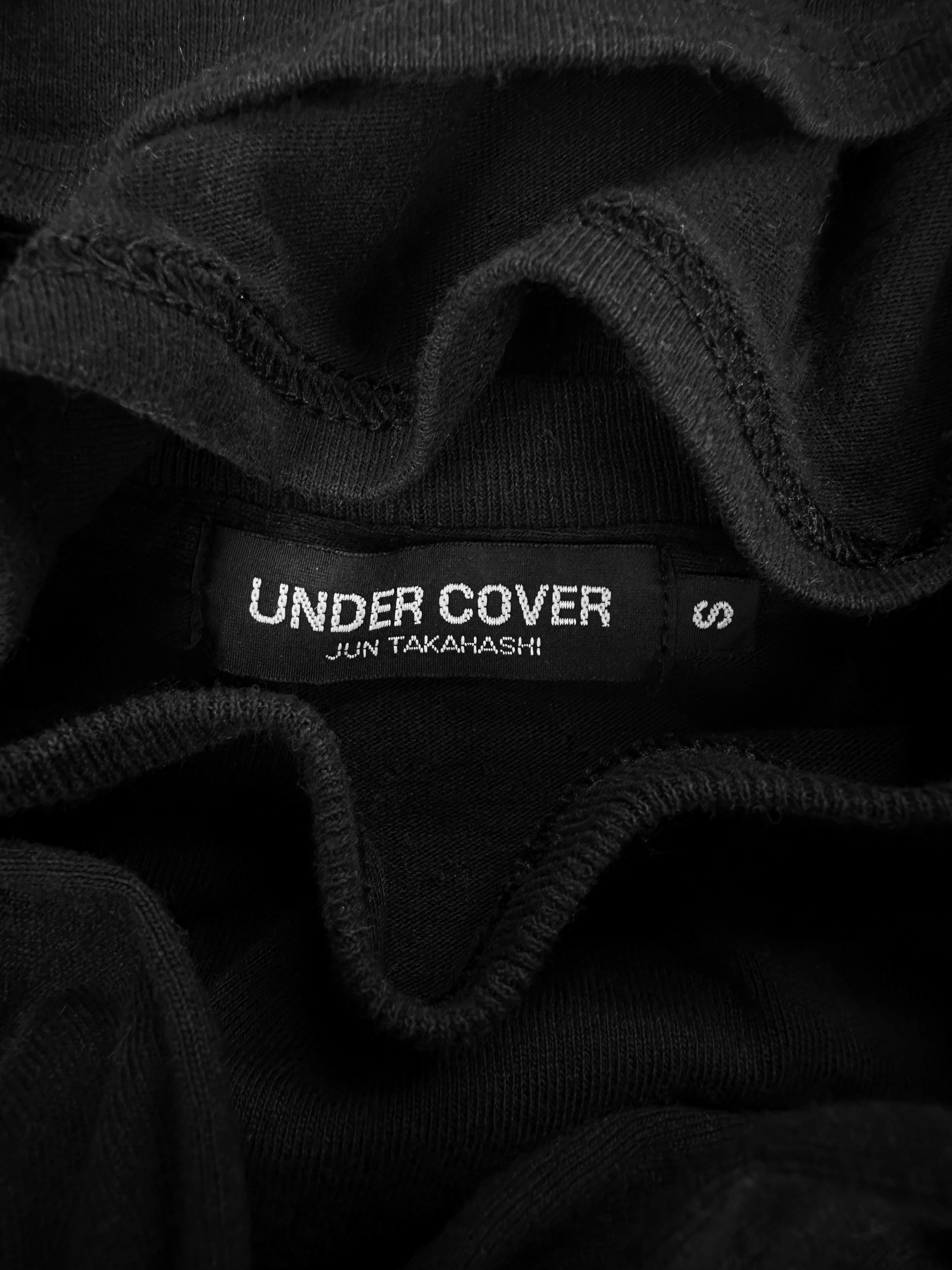 SS05 Undercover ‘Nails’ Black Graphic Long Sleeve