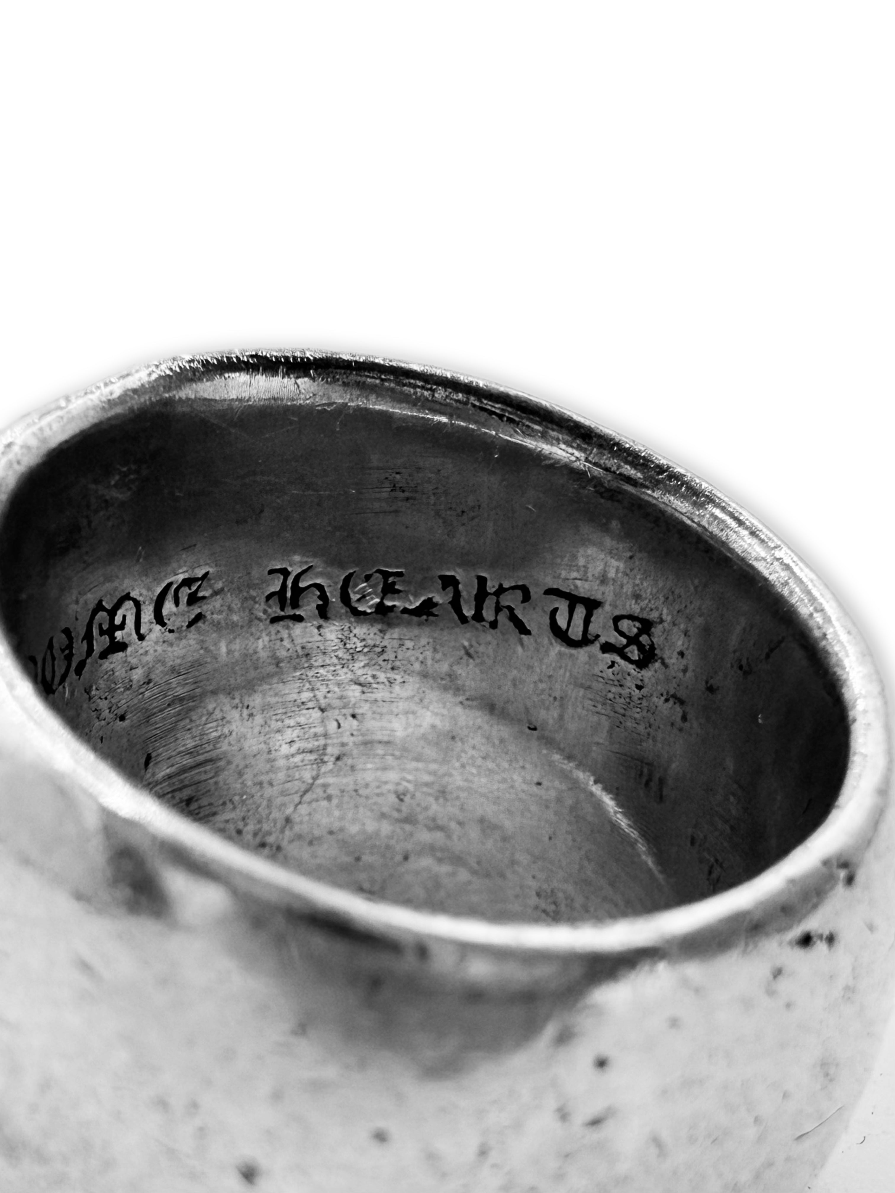 Chrome Hearts ‘Star Oval’ .925 Silver Ring