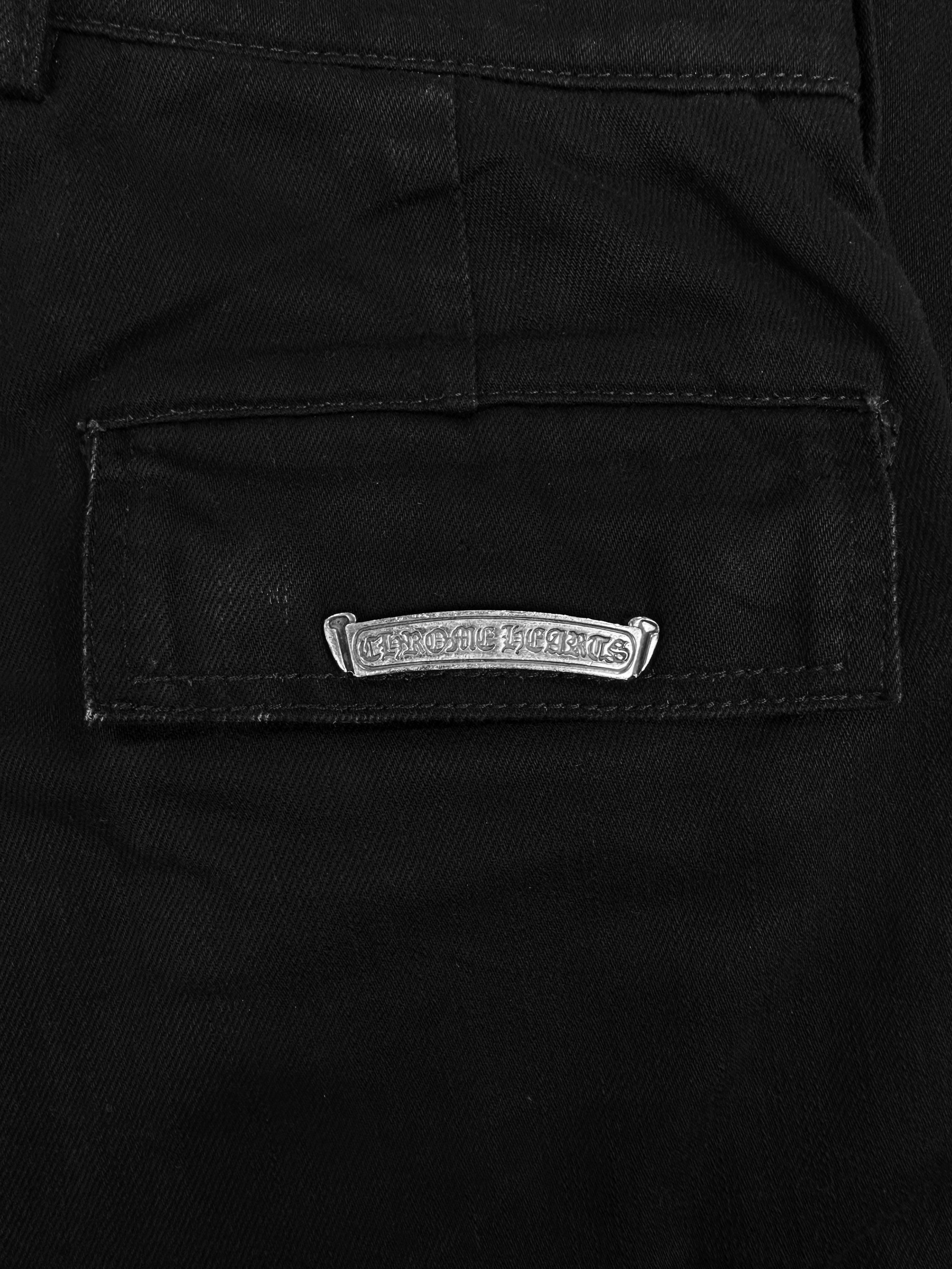 Chrome Hearts ‘Fatigue’ Baggy Multi Pocket Fleur Knee Cargo Pants
