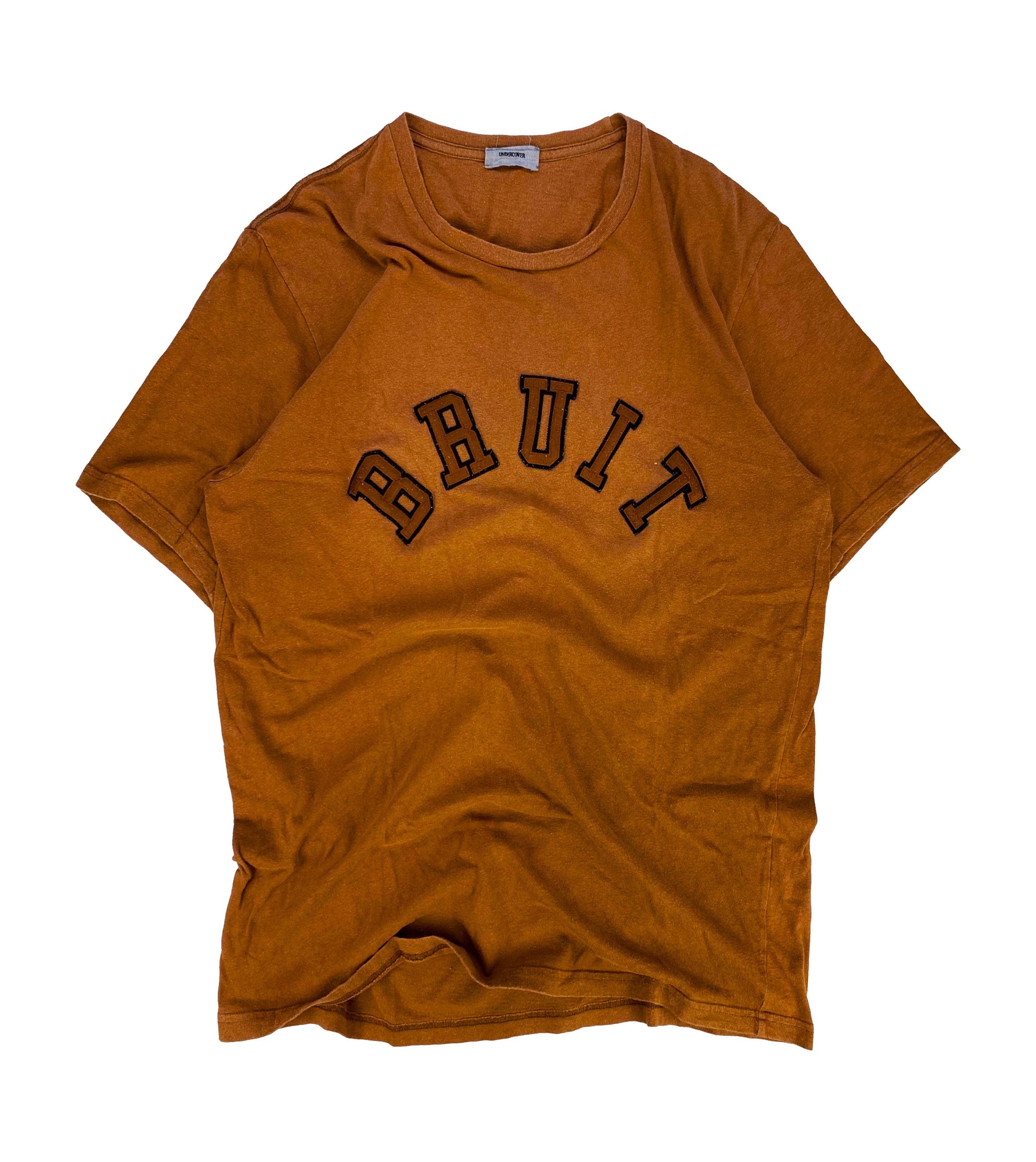 Undercover ‘Bruit’ Burnt Orange Collegiate Logo T-Shirt