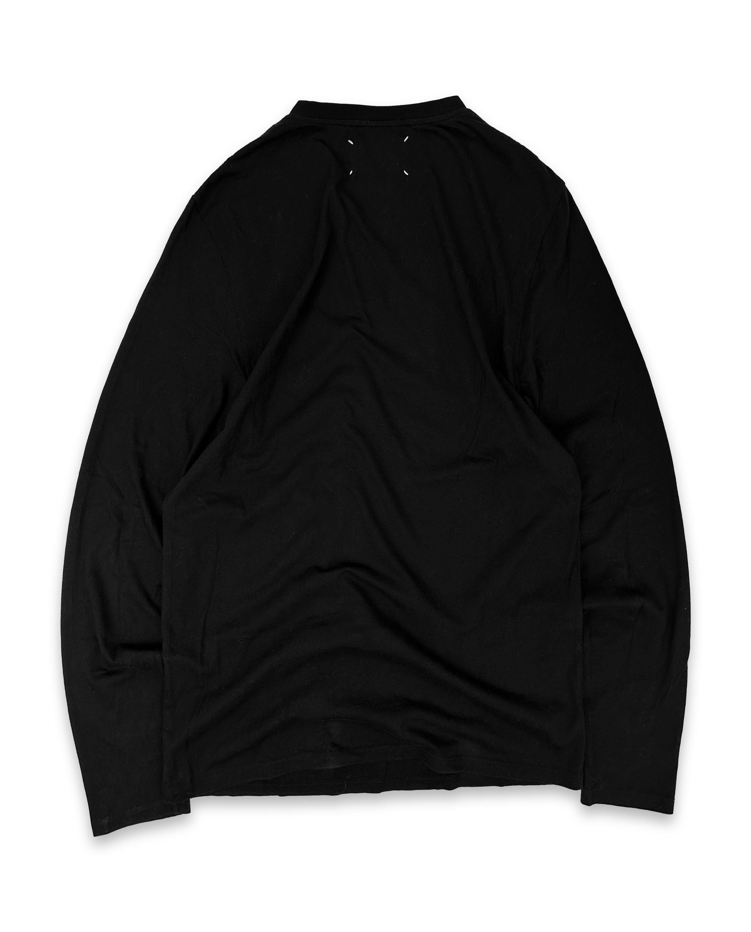 SS10 Maison Margiela ‘Face’ Negative Motif Longsleeve Shirt