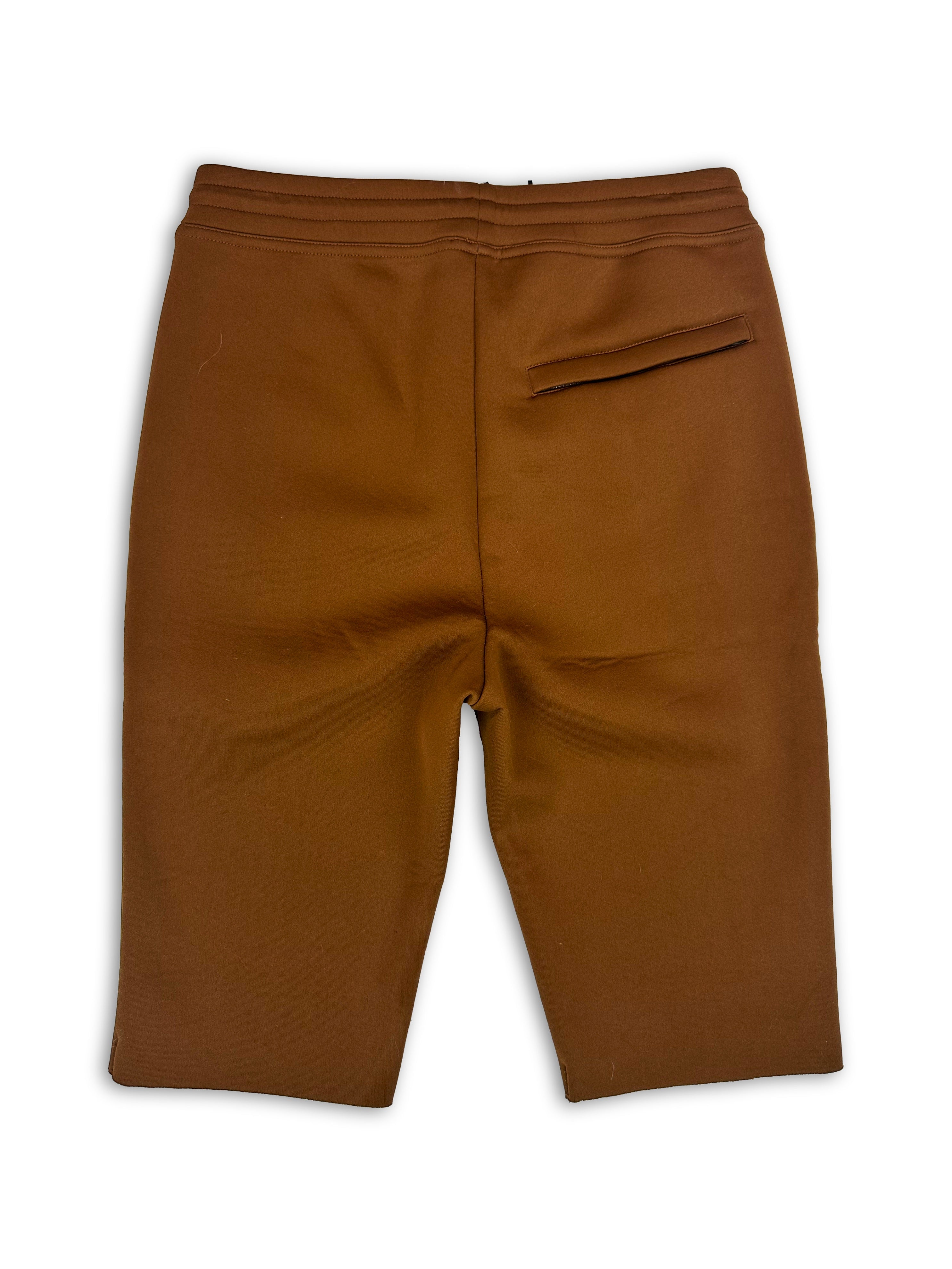 Vivienne Westwood Embroidered Orb Light Brown Shorts