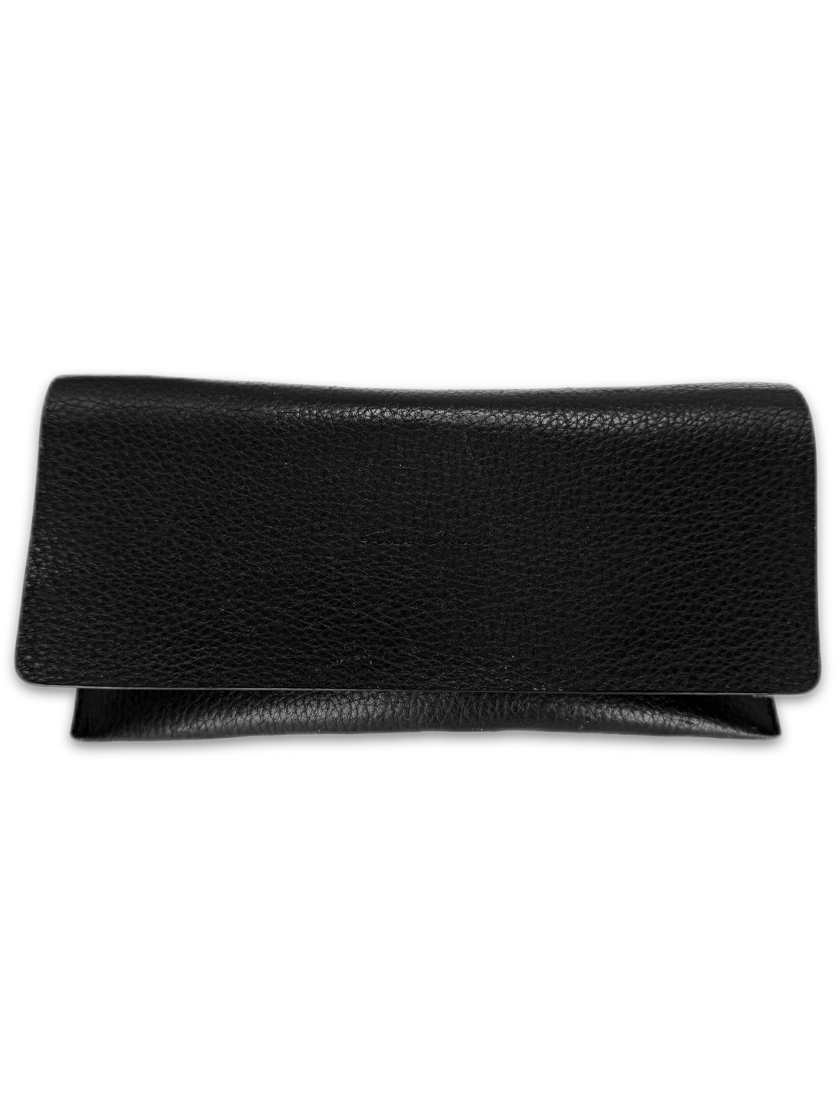 Rick Owens ‘Geth’ Rectangular Black Sunglasses