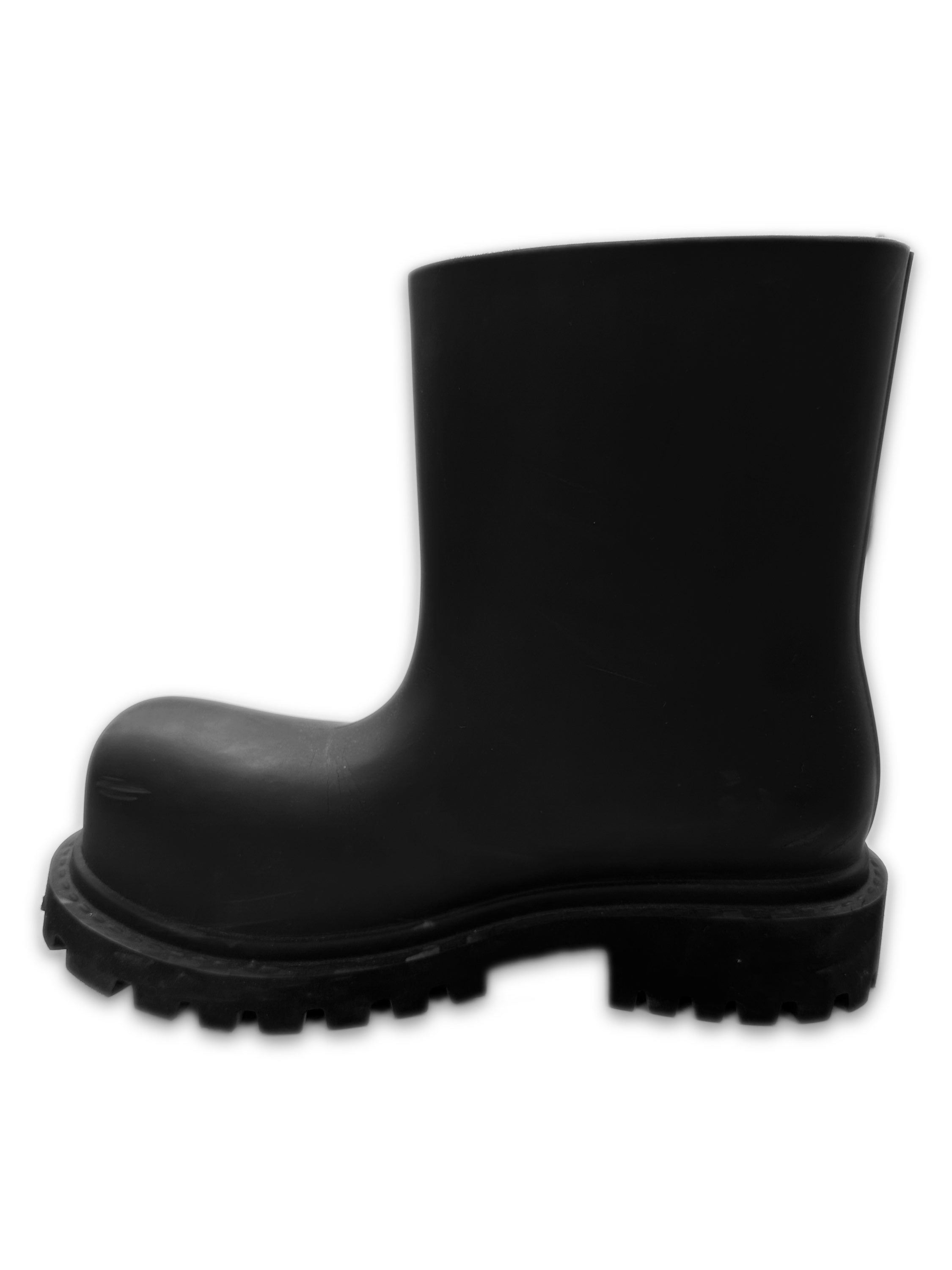 Balenciaga ‘Steroid’ Black Rubber Platform Boots