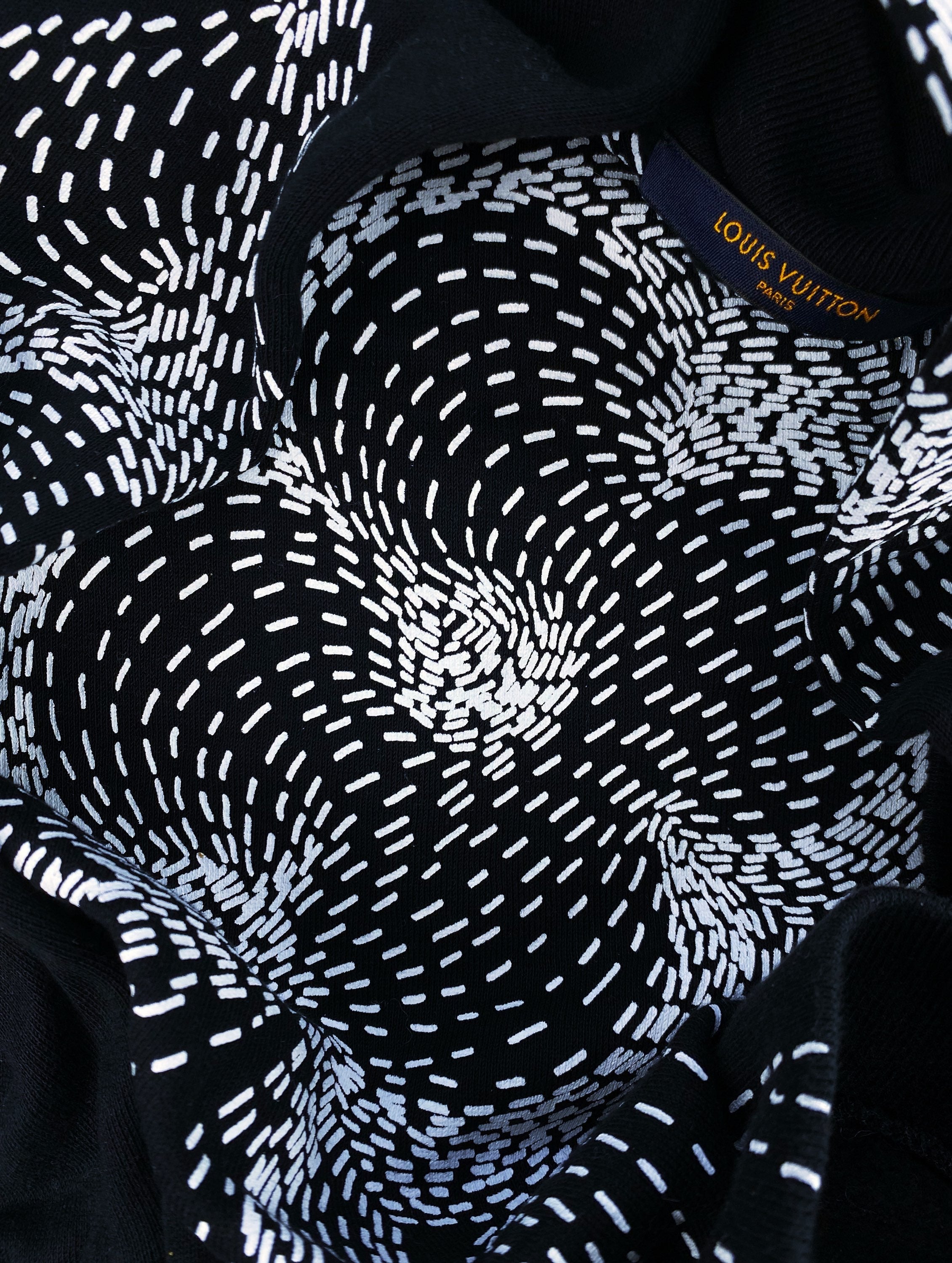 SS20 Louis Vuitton ‘Constellation’ Flower Monogram Crewneck