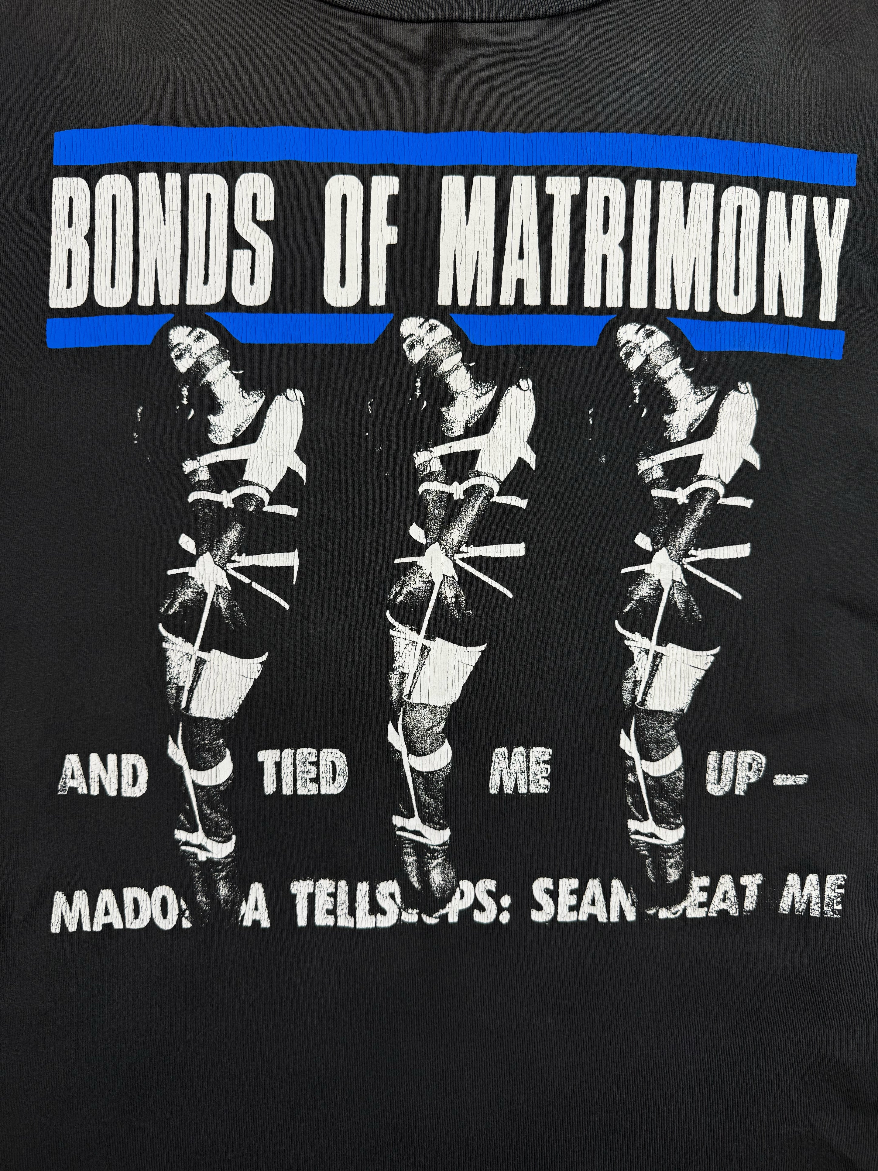 Enfants Riches Deprimes ‘Bonds of Matrimony’ Madonna Distressed Long Sleeve Shir