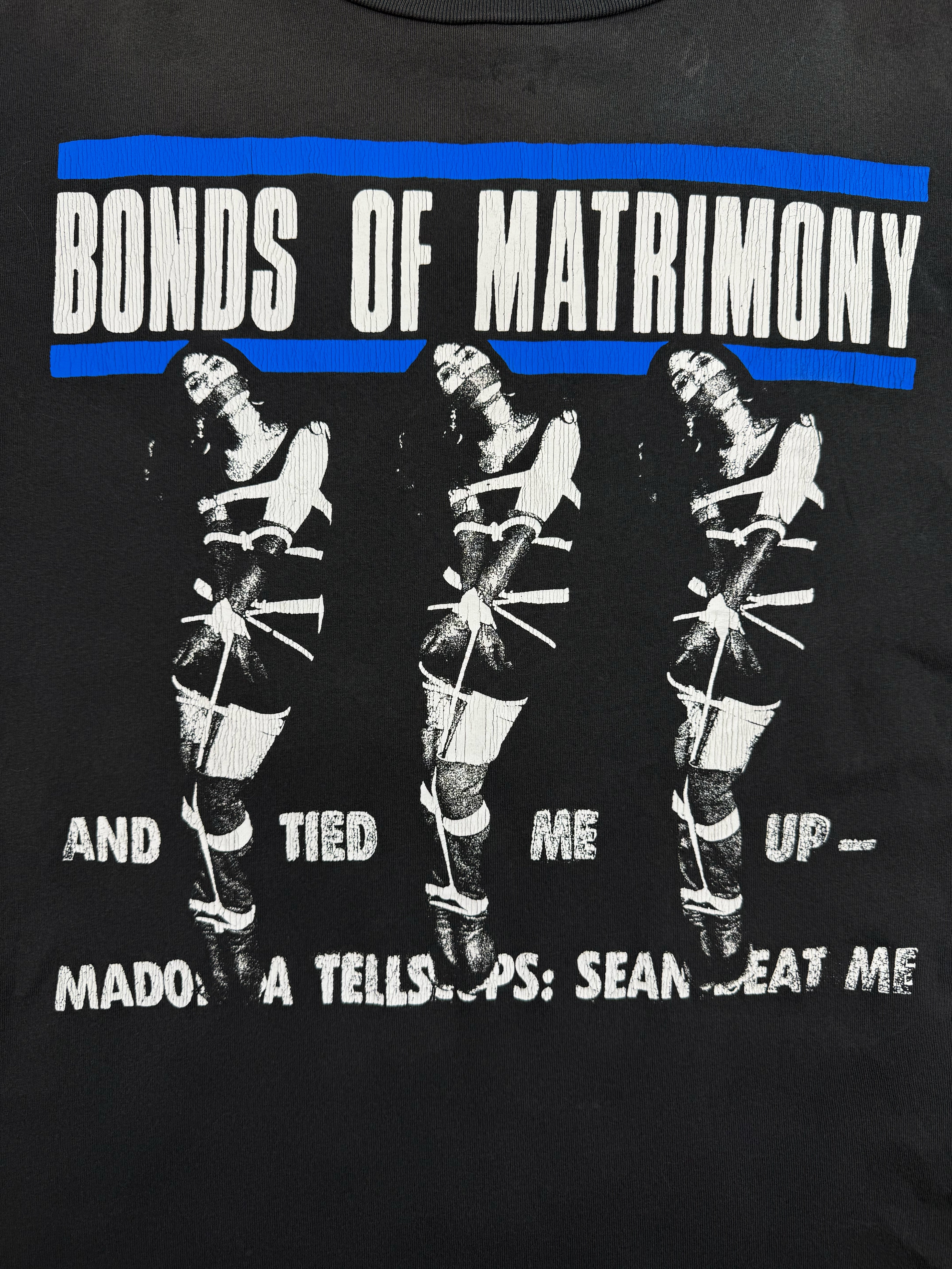 Enfants Riches Deprimes ‘Bonds of Matrimony’ Madonna Distressed Long Sleeve Shir