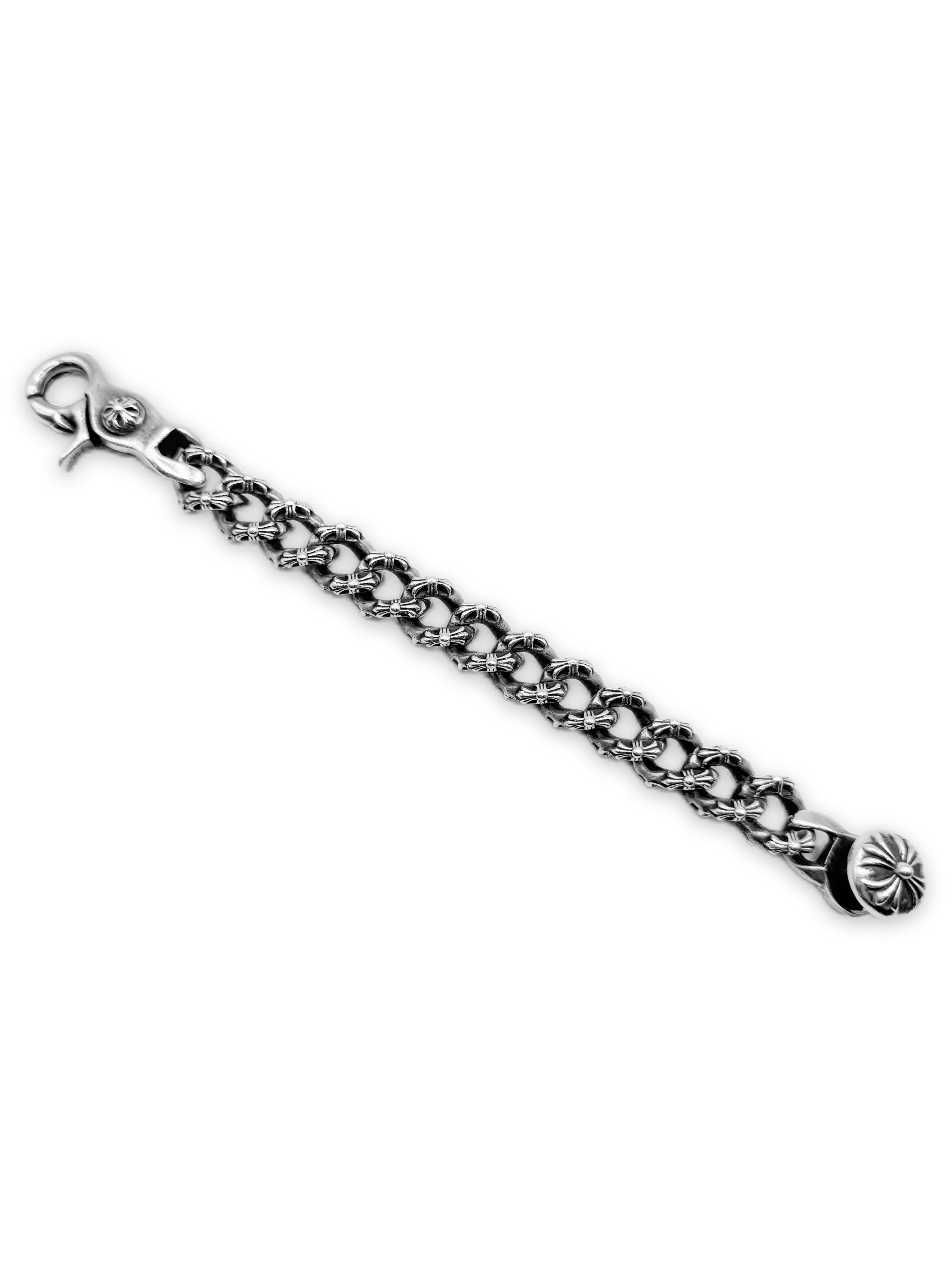 Chrome Hearts Extra Fancy Cuban Link Lobster Clasp Bracelet