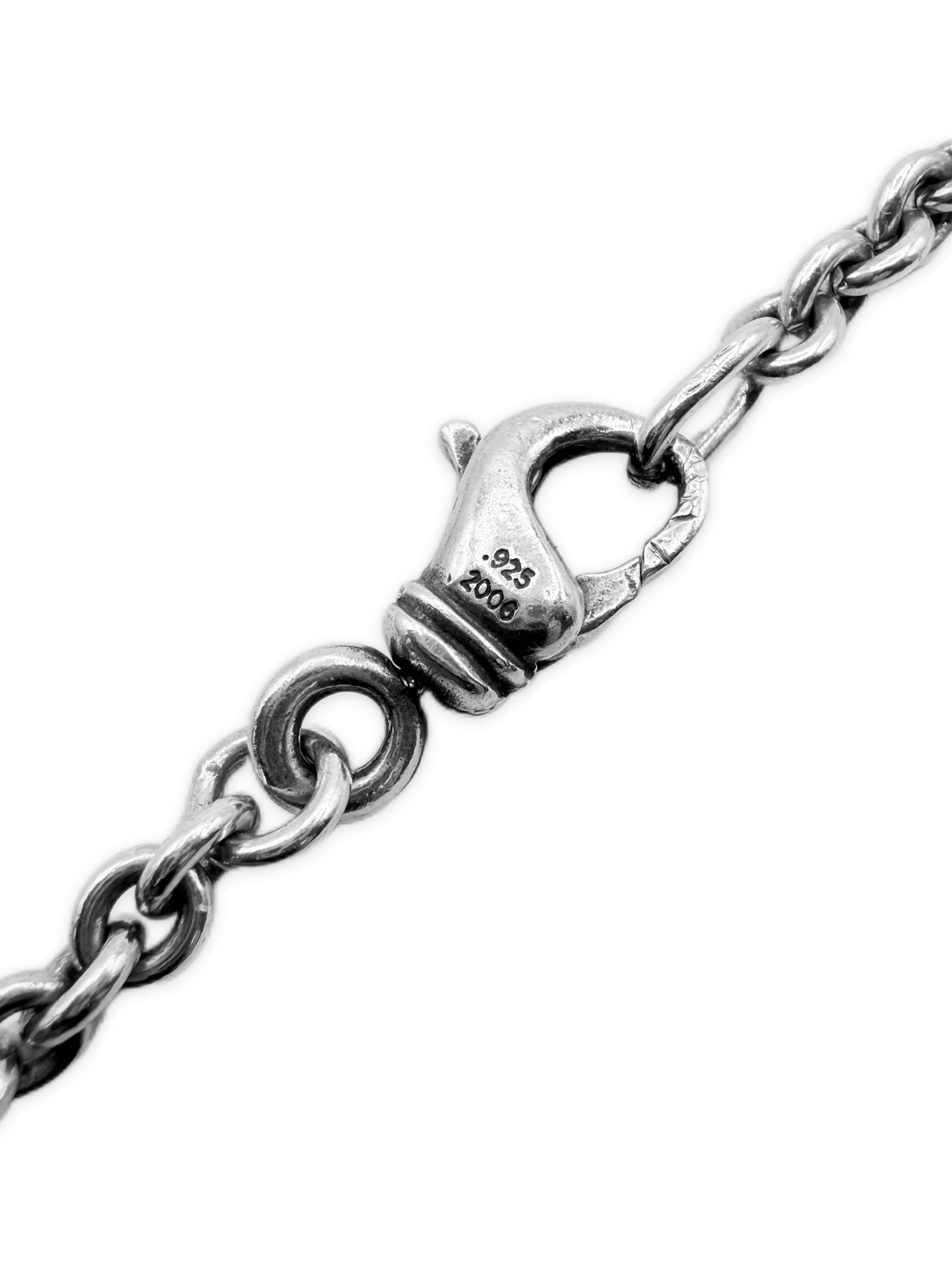 Chrome Hearts NE Chain 19 inch .925 Silver Necklace