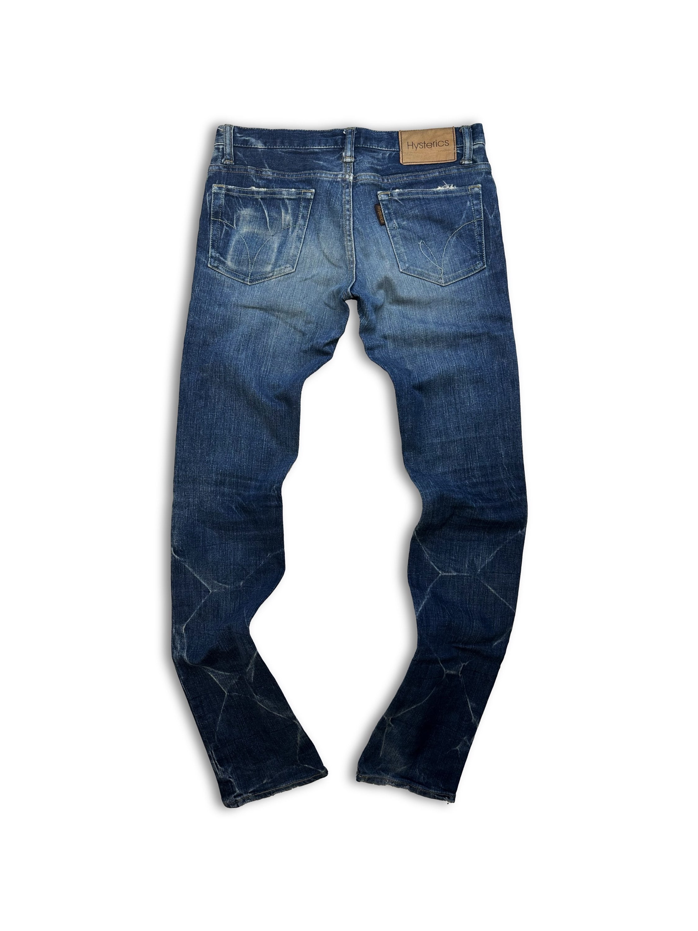 00s Hysteric Glamour ‘Studded’ Blue Wash Demim